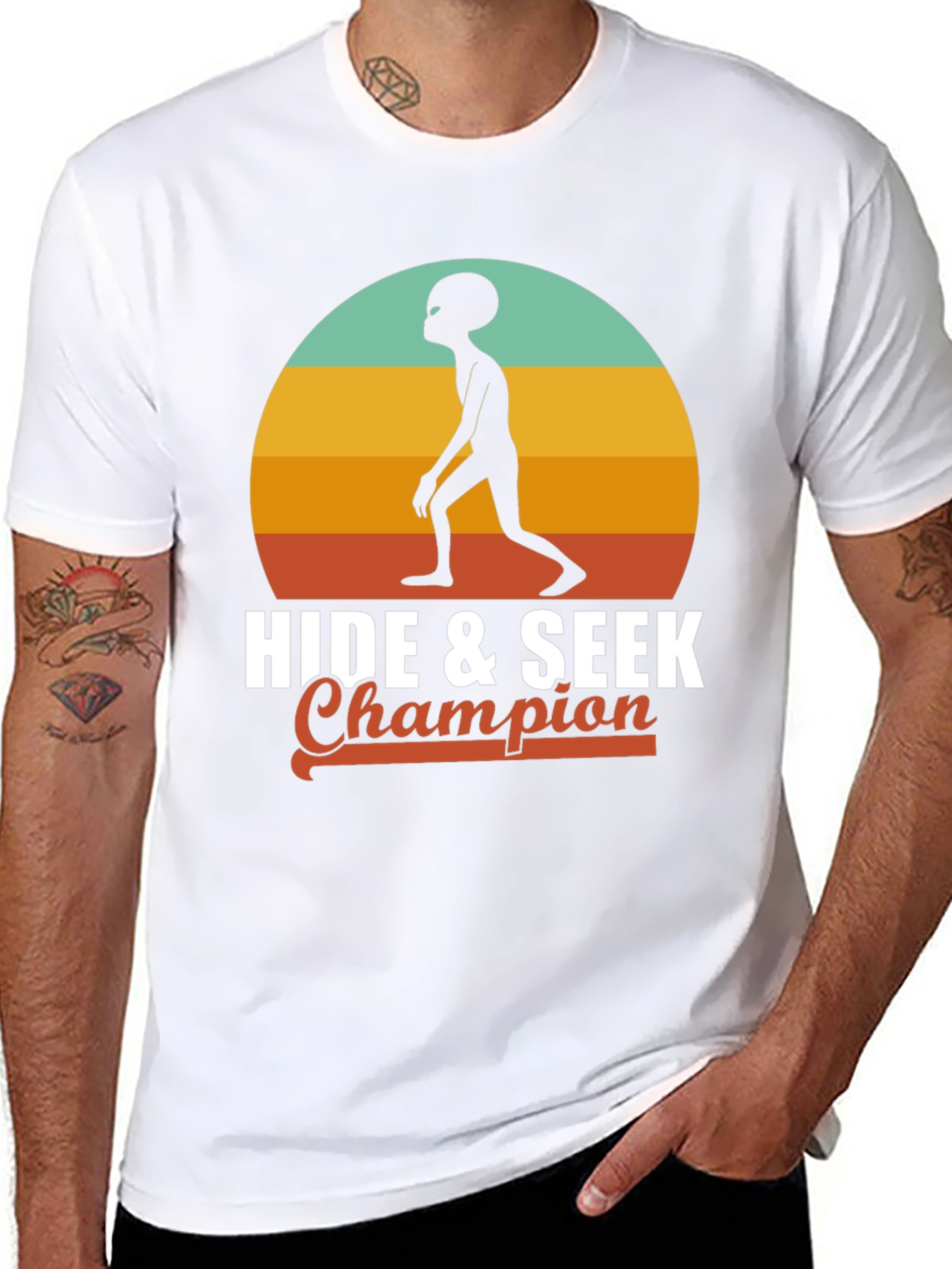 Hide & Seek Champion Alien T-Shirt