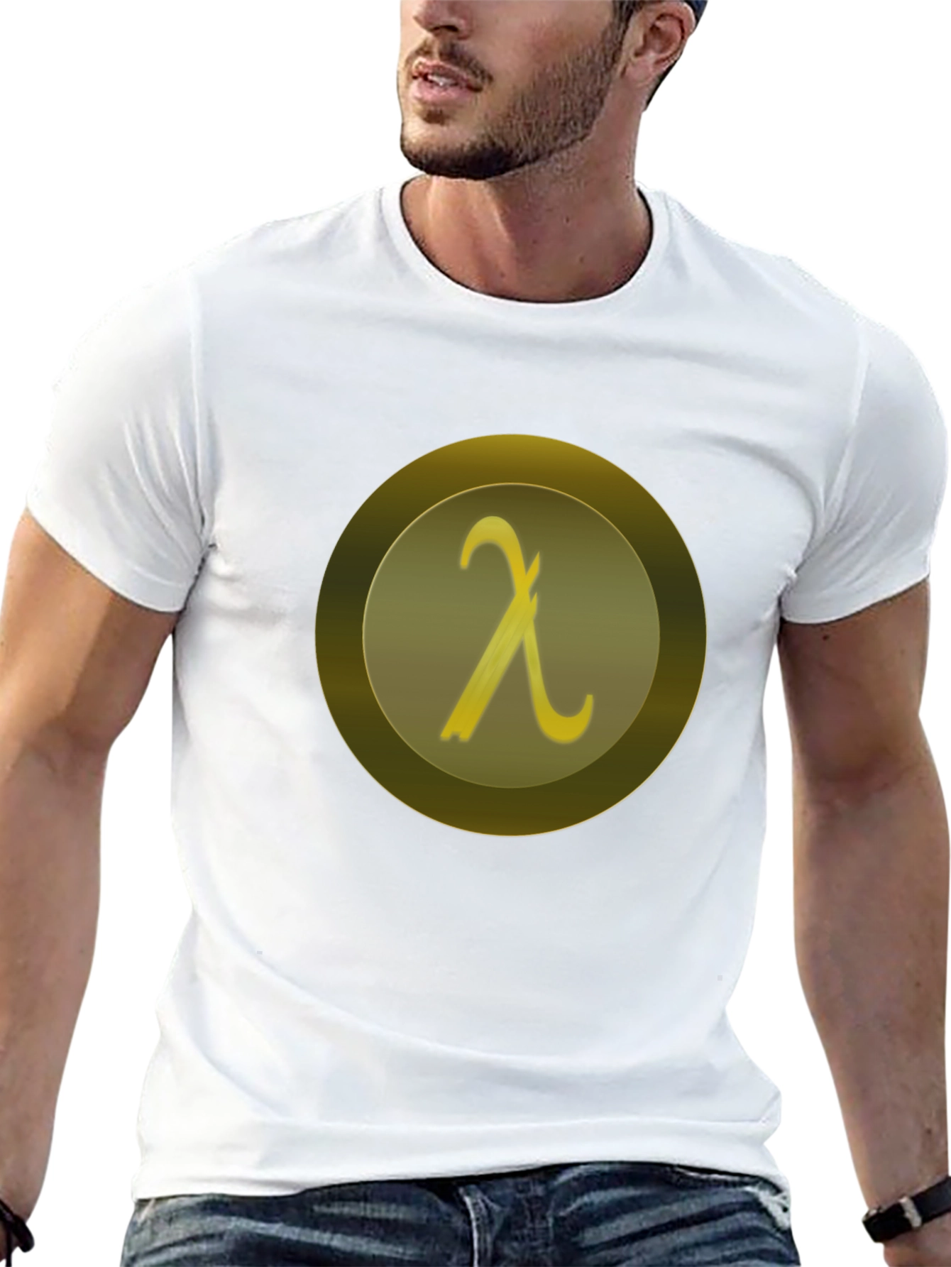 Lambda Symbol Black T-Shirt