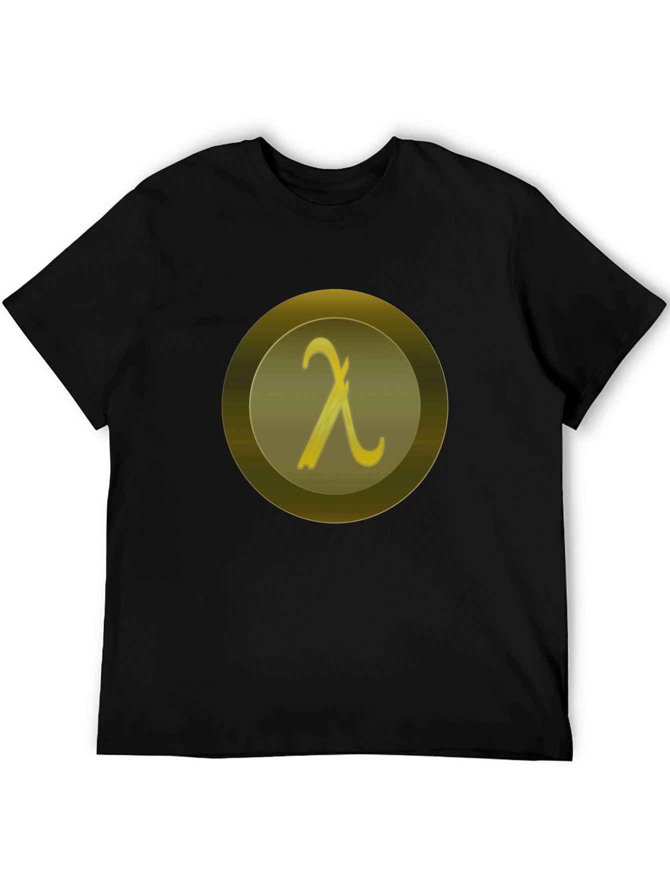 Lambda Symbol Black T-Shirt