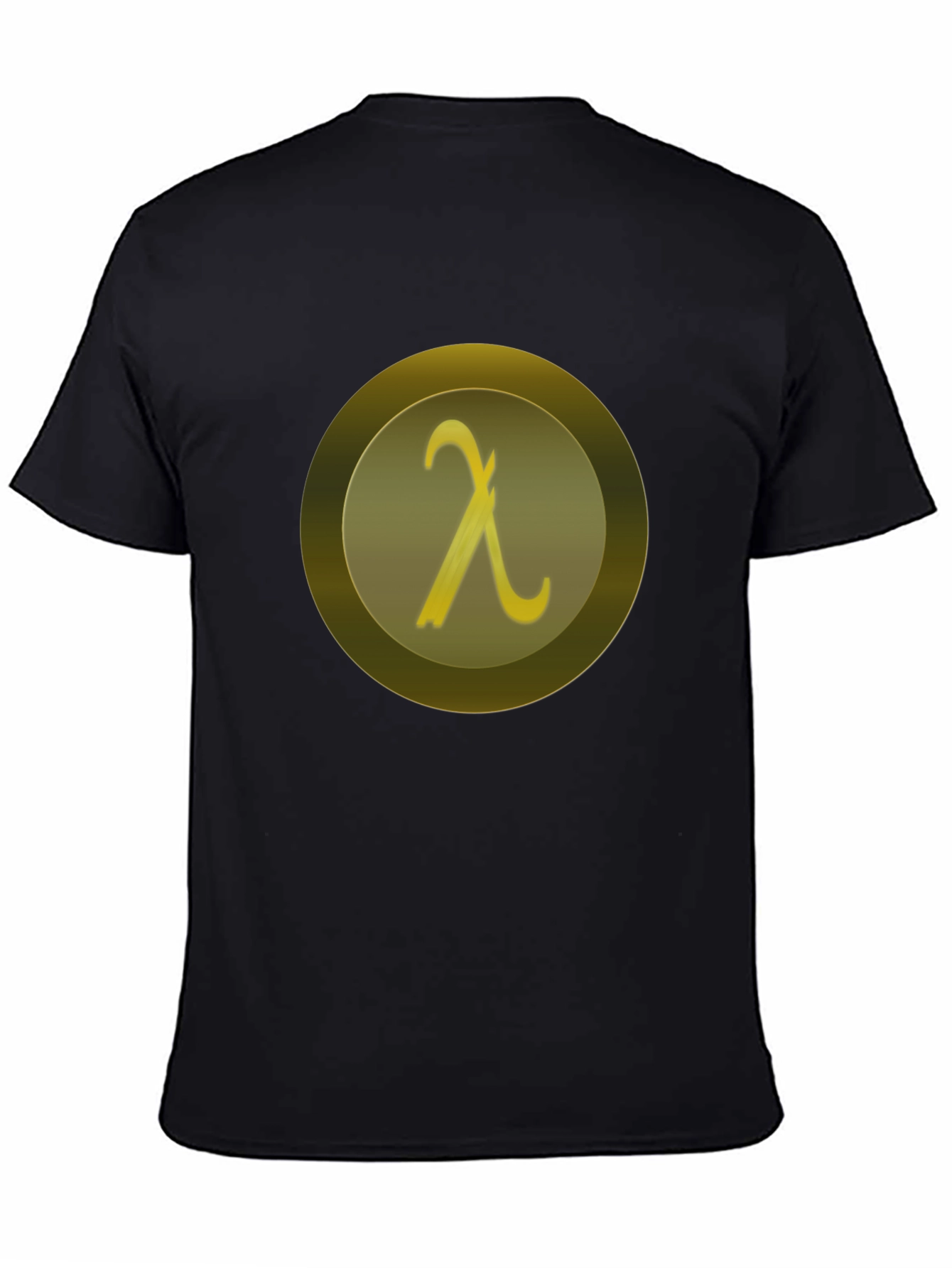 Lambda Symbol Black T-Shirt