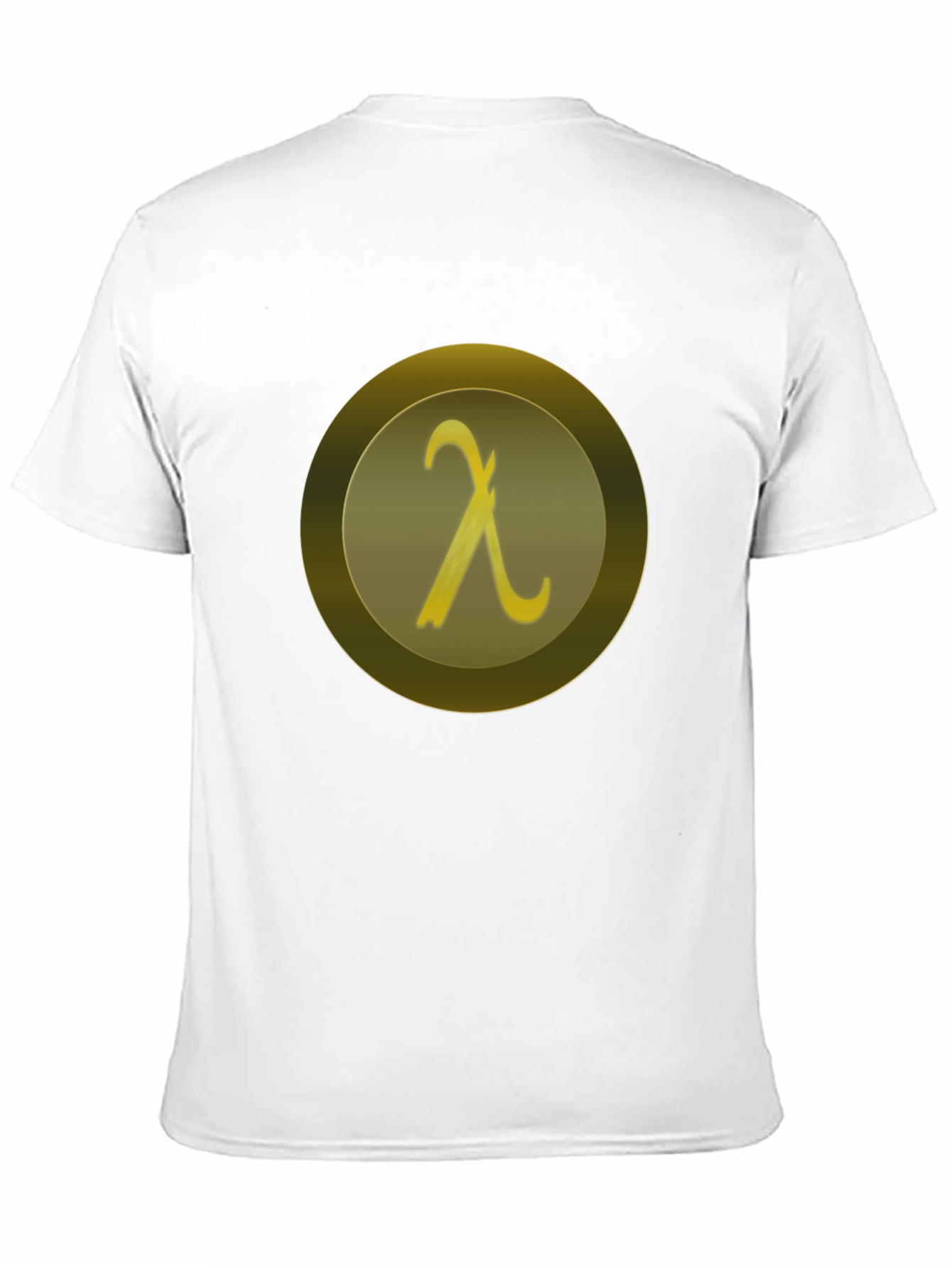 Lambda Symbol Black T-Shirt