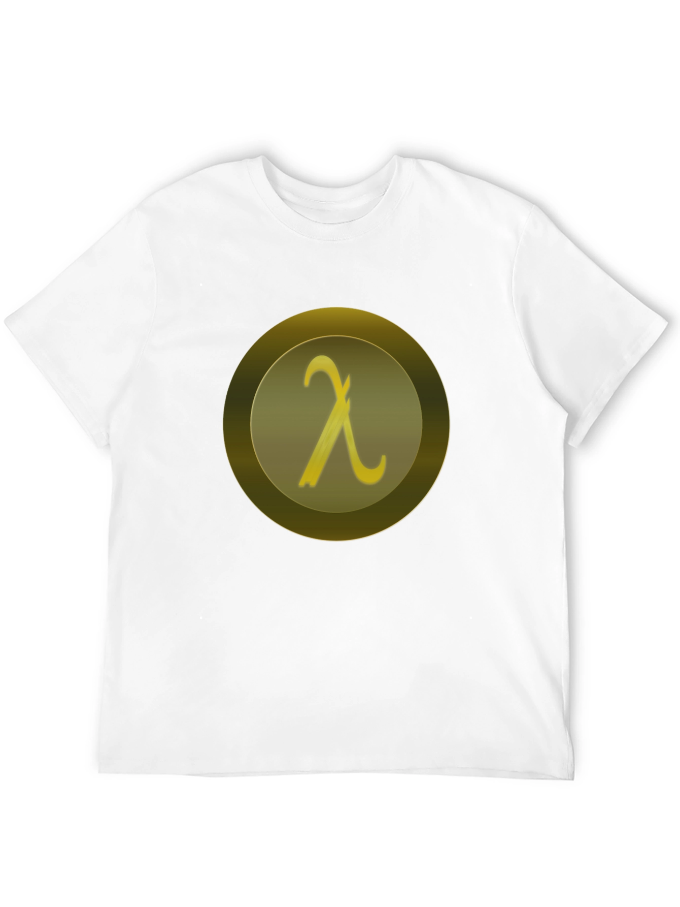 Lambda Symbol Black T-Shirt
