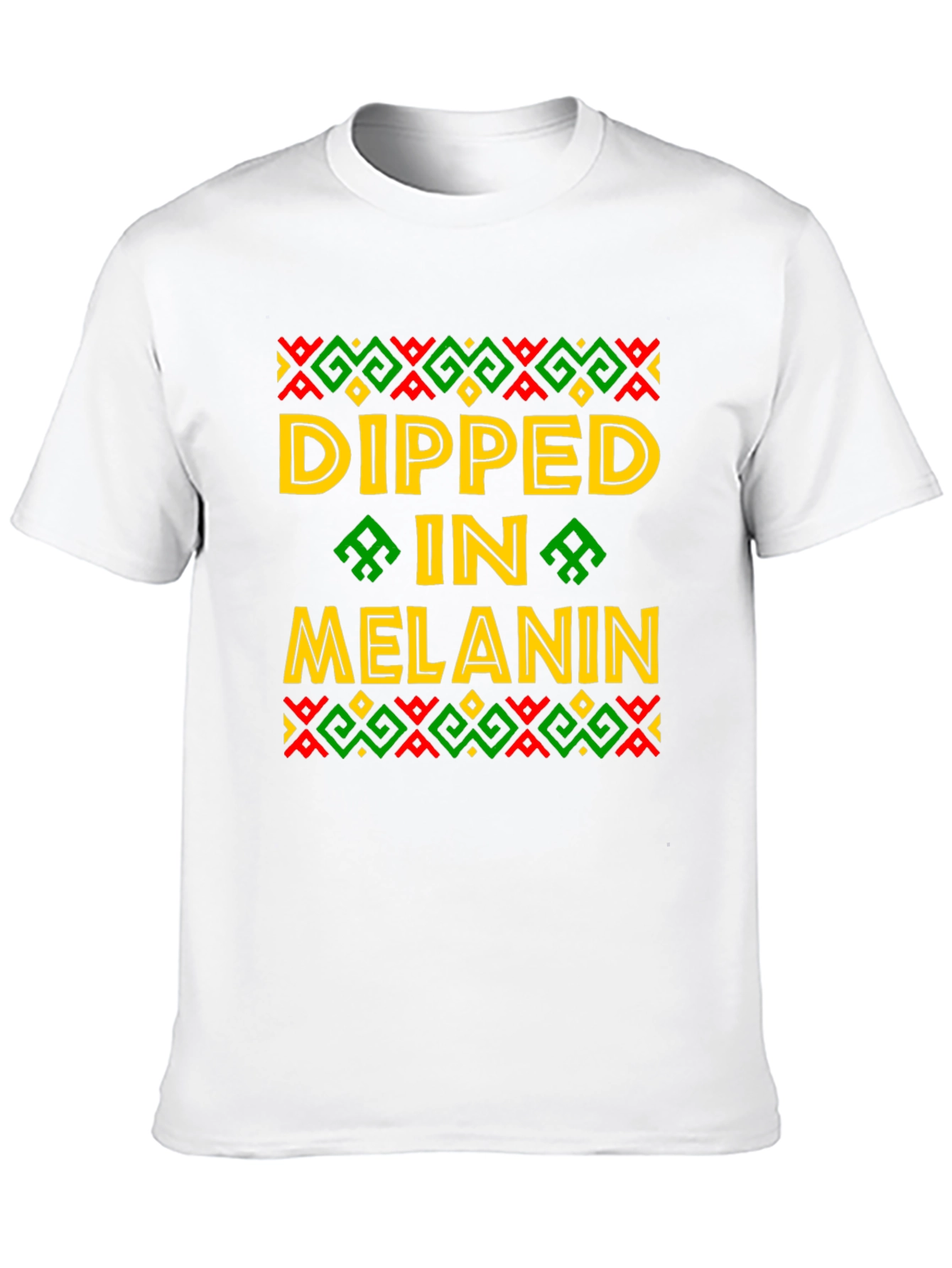 Dipped in Melanin Graphic T-Shirt - Black Pride