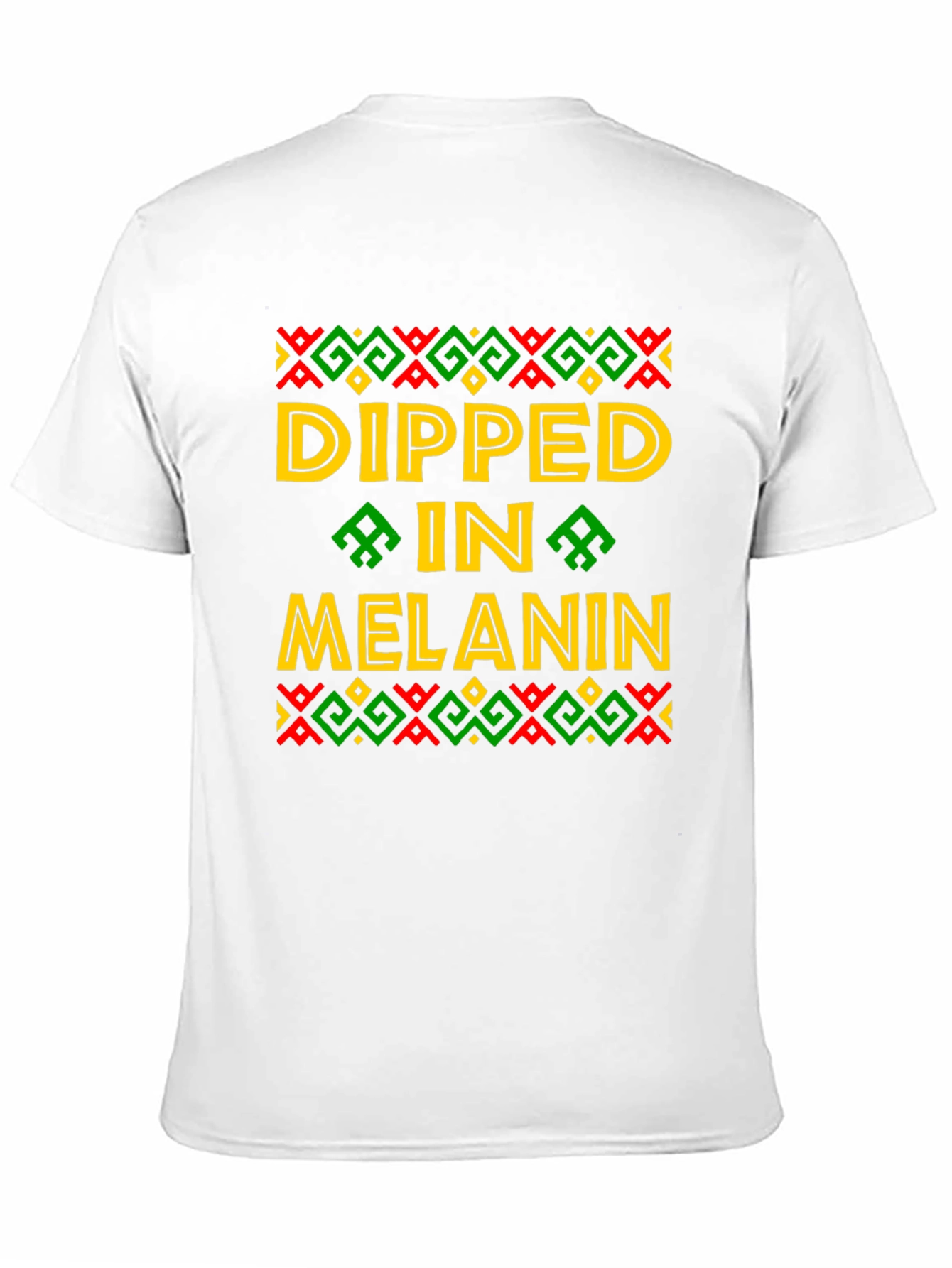 Dipped in Melanin Graphic T-Shirt - Black Pride