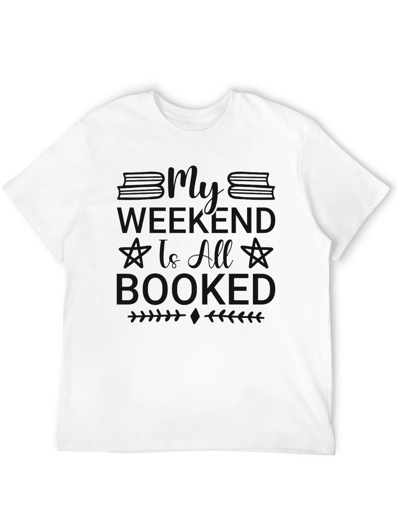 Black Graphic Tee - I Need My Space