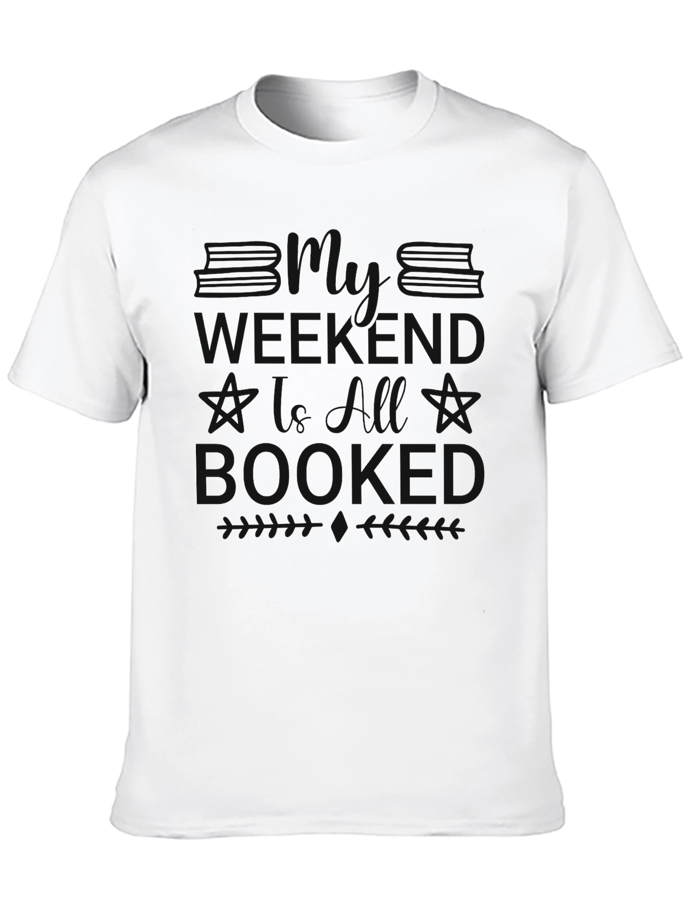 Black Graphic Tee - I Need My Space