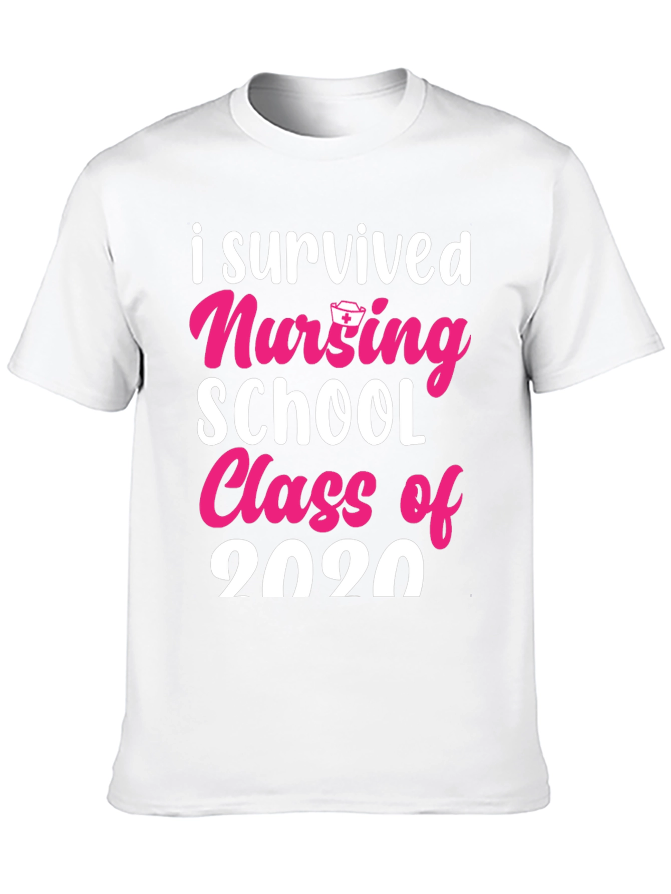 I Survived Nursing School Class of 2020 T-Shirt