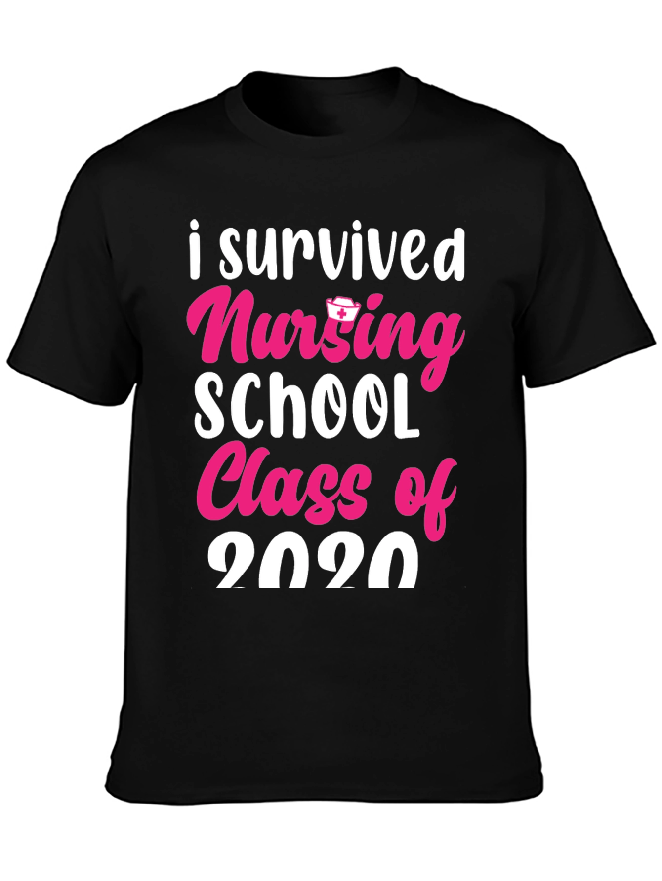 I Survived Nursing School Class of 2020 T-Shirt