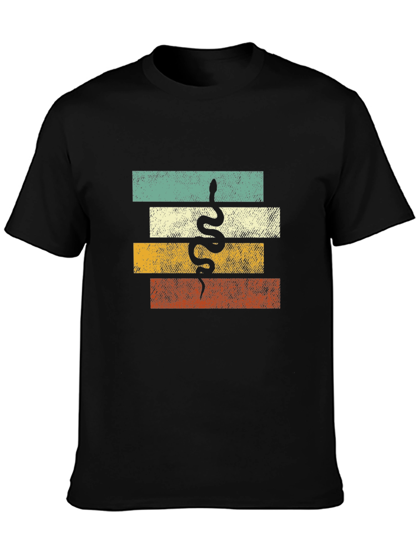 Retro Snake T-Shirt - Cool Graphic Tee