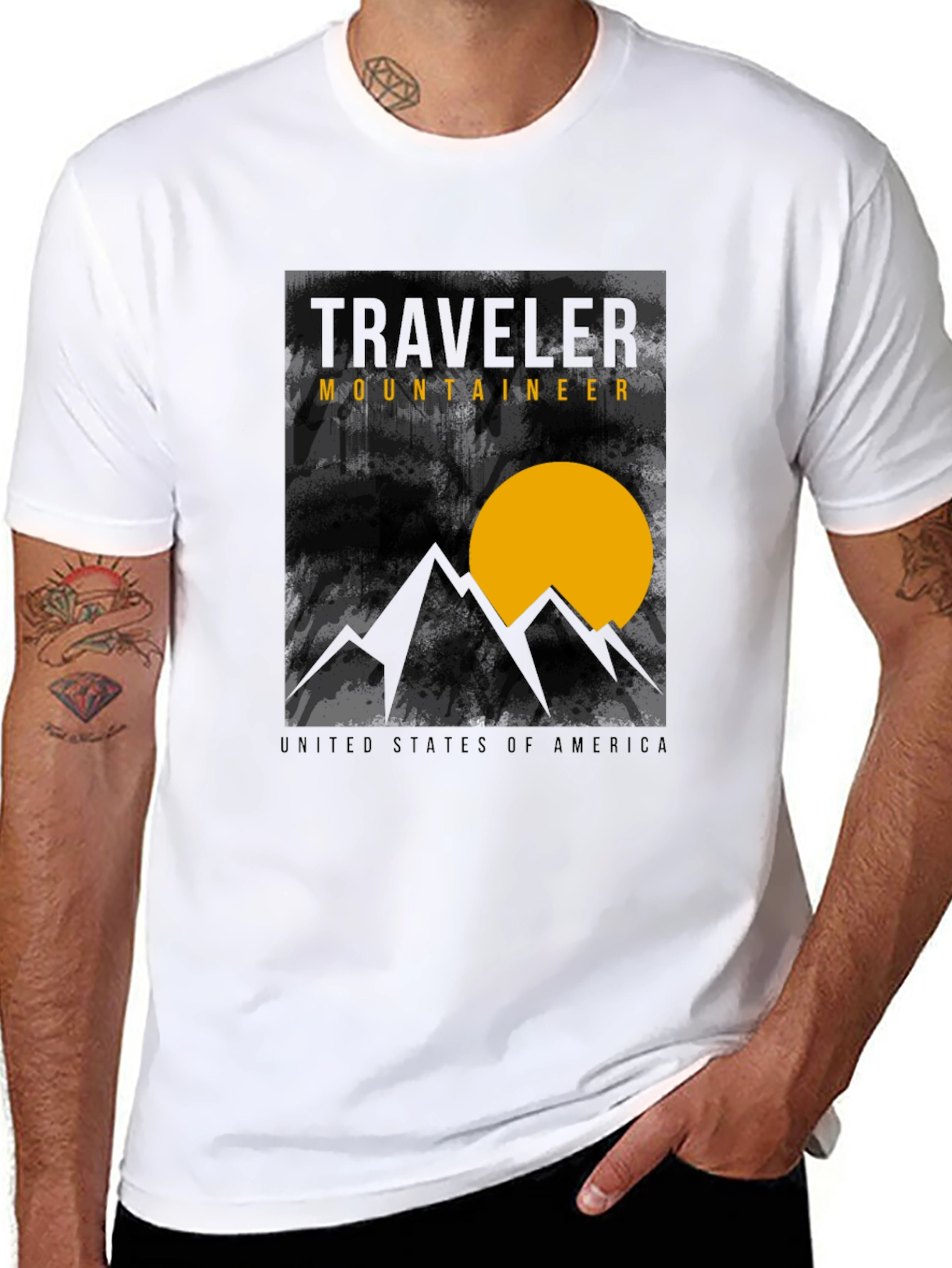 Traveler Mountaineer T-Shirt - United States of America