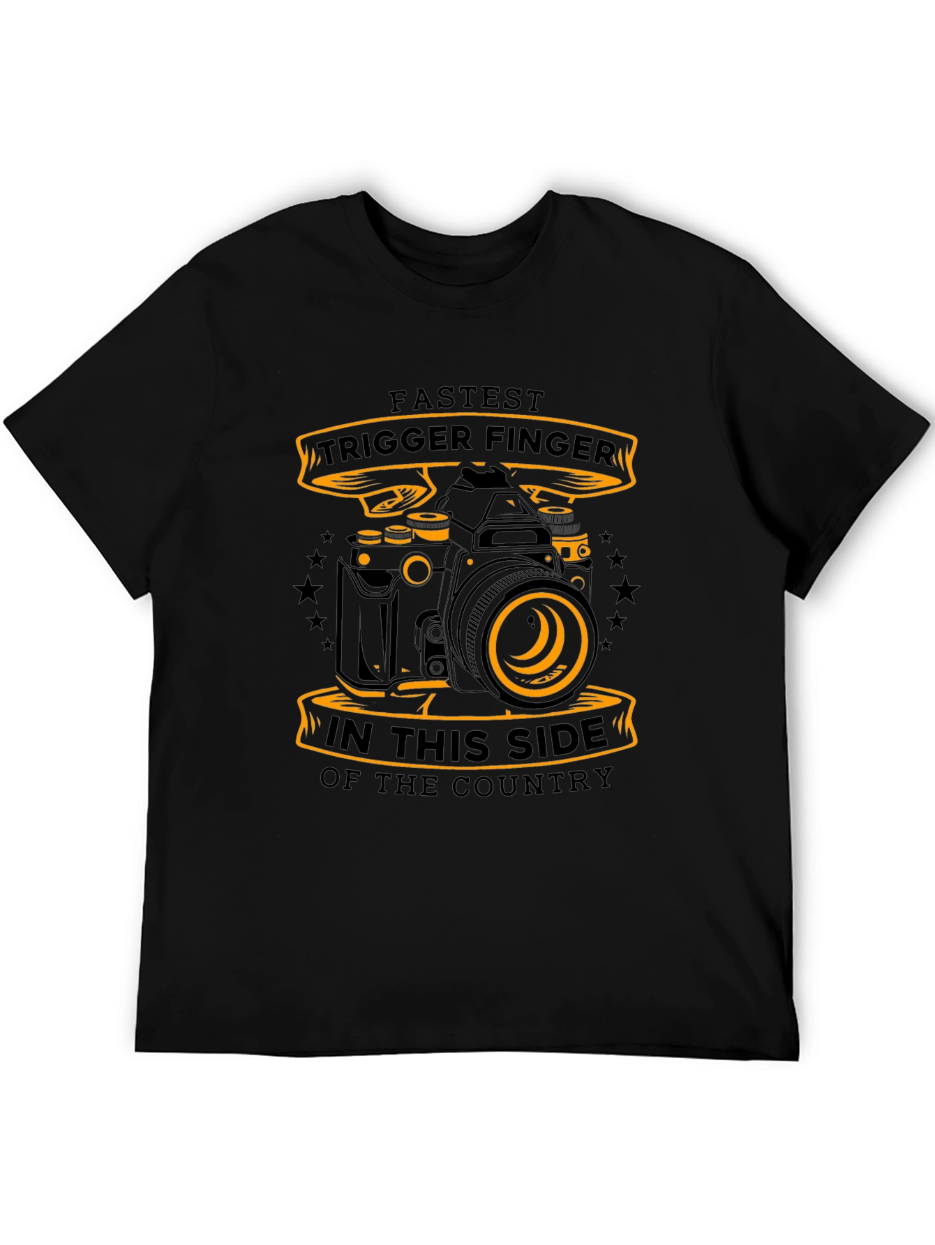 Fastest Trigger Finger Camera Graphic T-Shirt