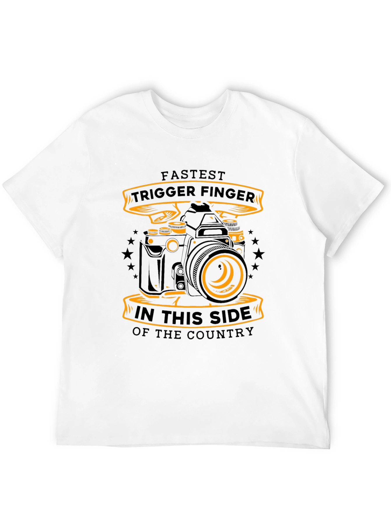 Fastest Trigger Finger Camera Graphic T-Shirt