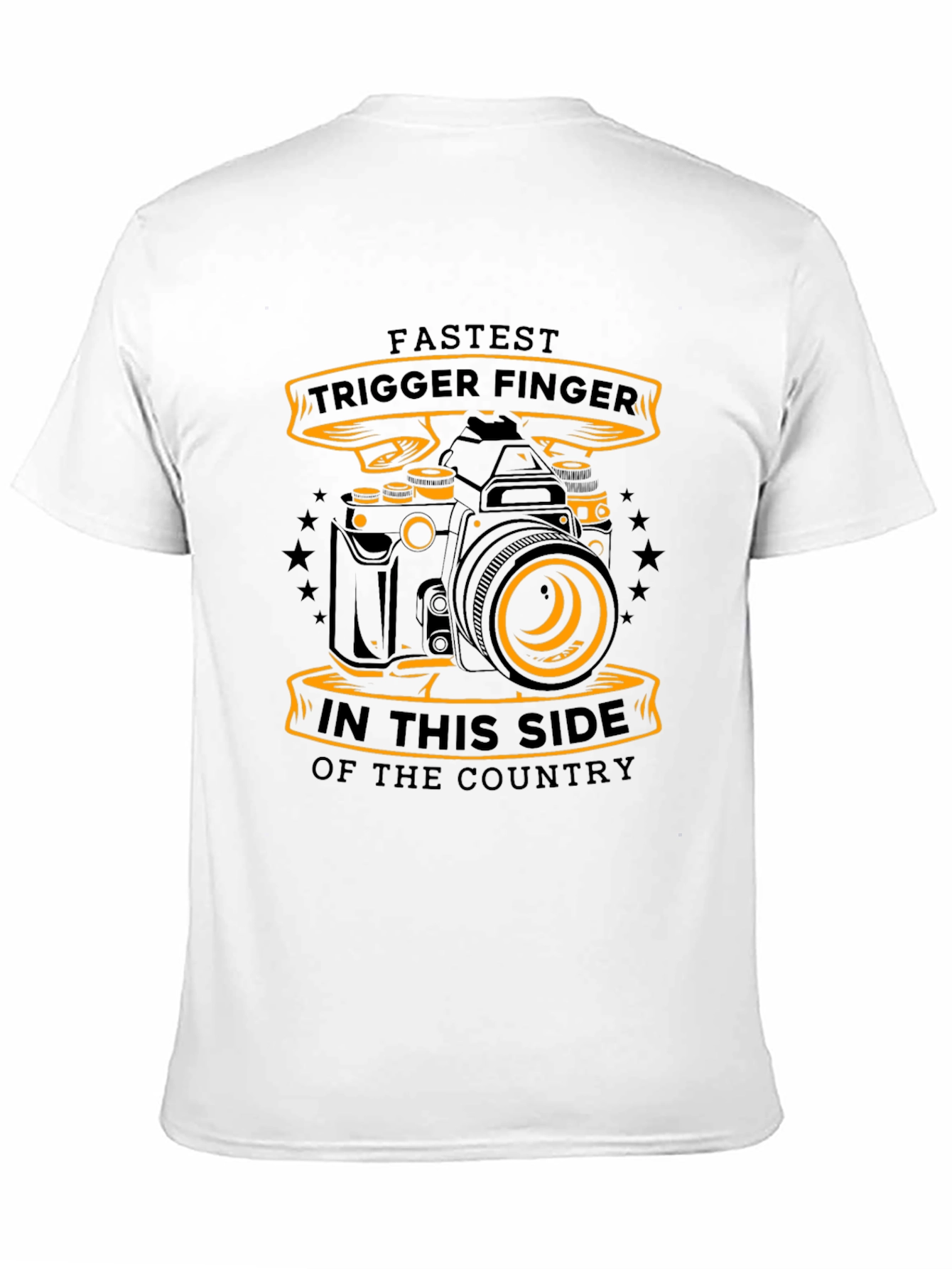 Fastest Trigger Finger Camera Graphic T-Shirt