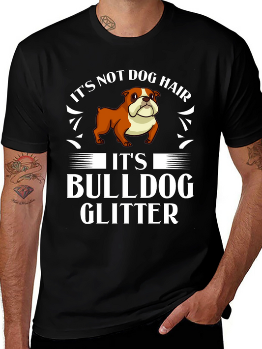 Bulldog Glitter T-Shirt