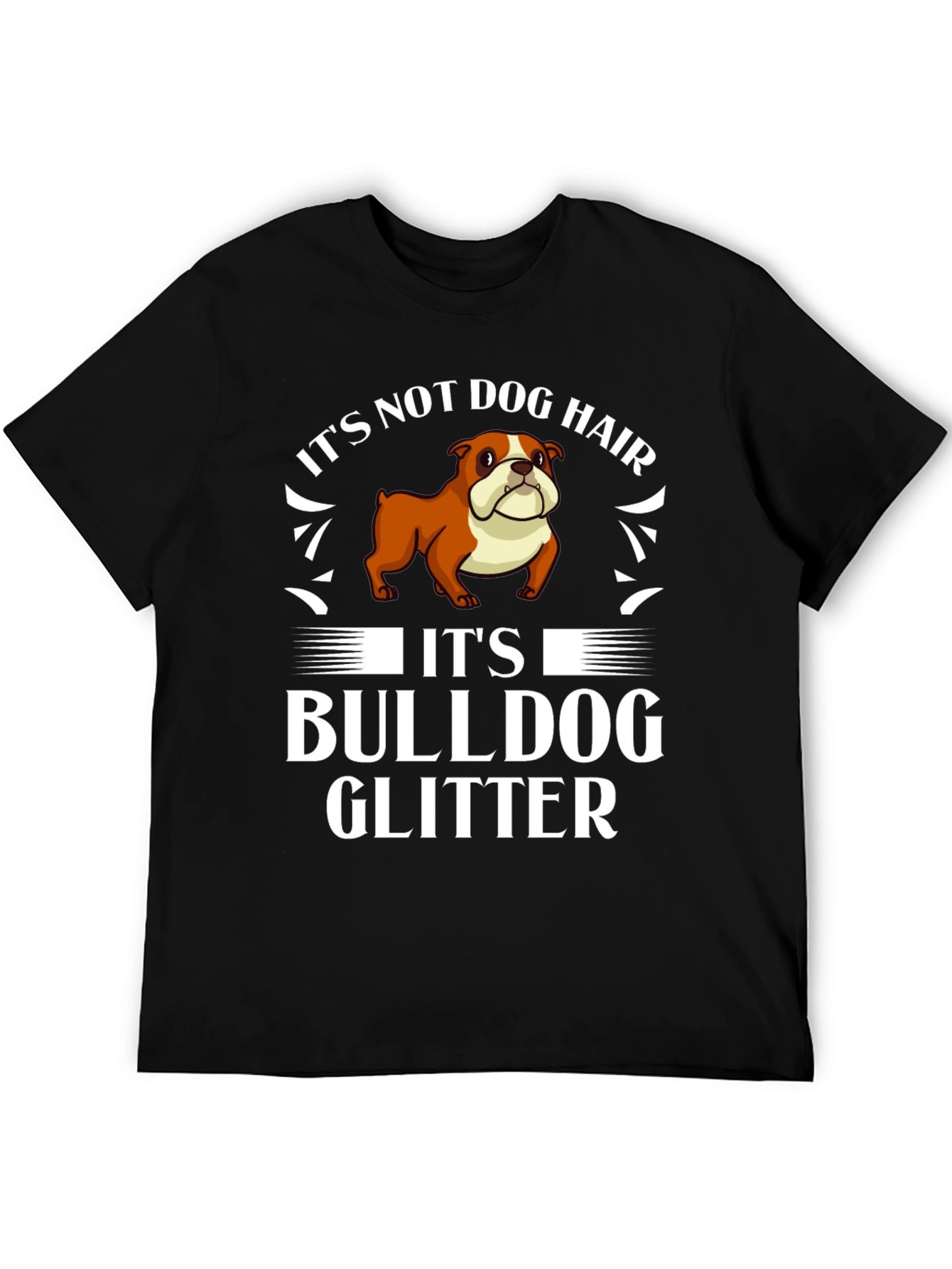 Bulldog Glitter T-Shirt