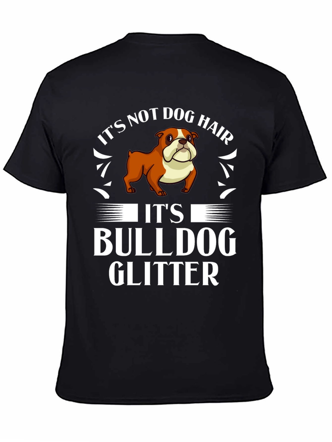 Bulldog Glitter T-Shirt