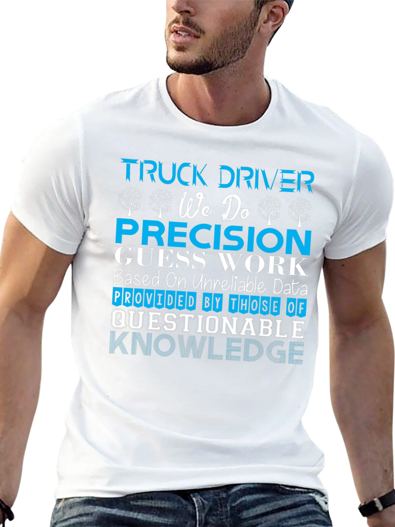 Truck Driver Precision Graphic Tee