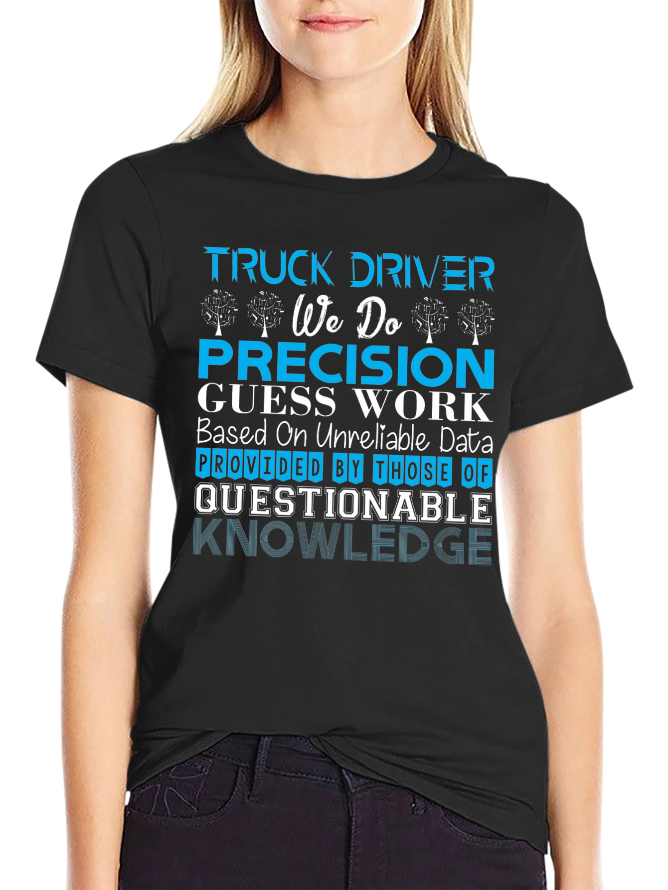 Truck Driver Precision Graphic Tee