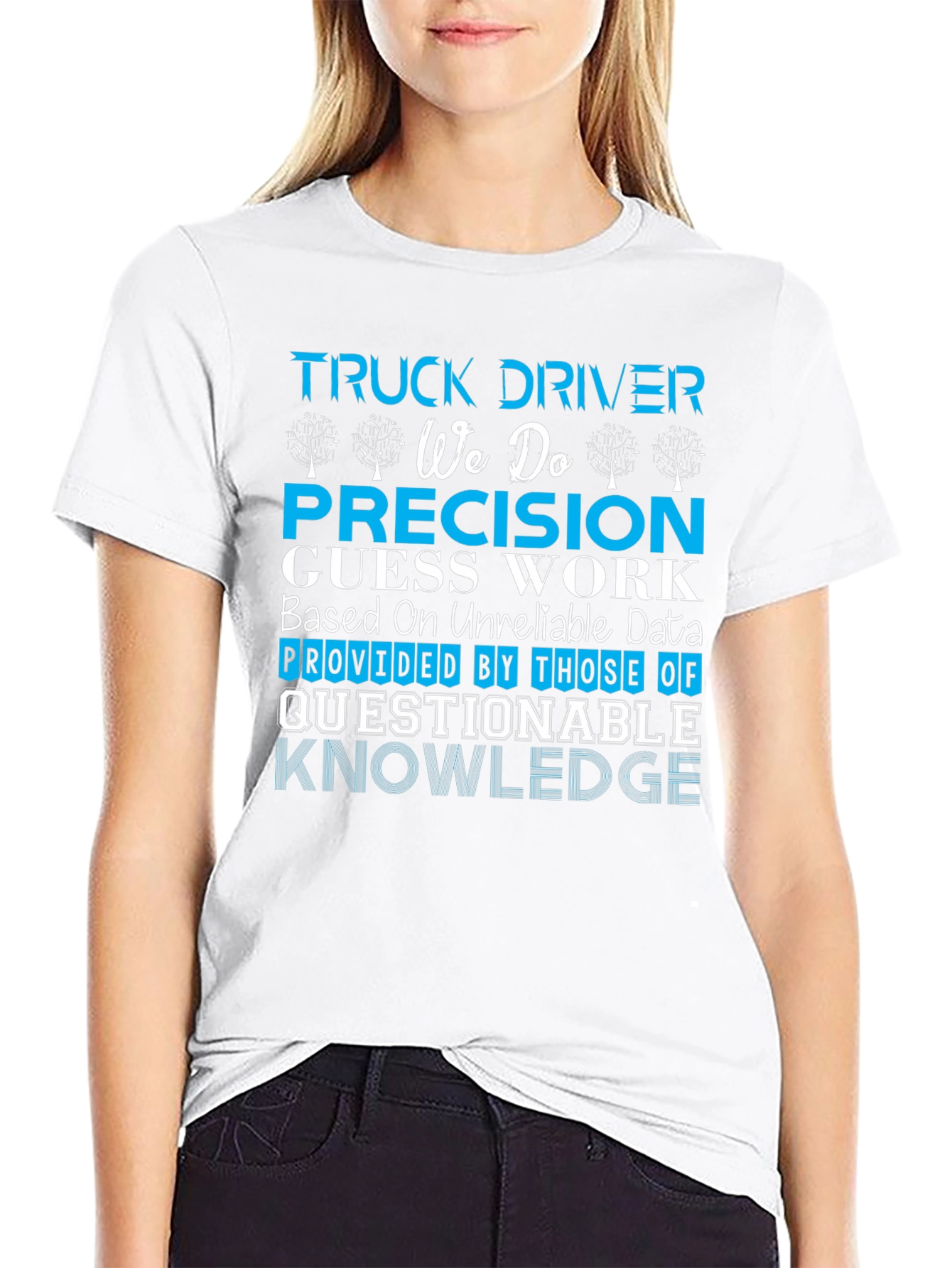 Truck Driver Precision Graphic Tee