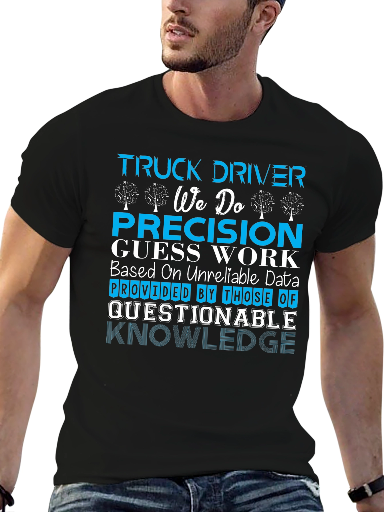 Truck Driver Precision Graphic Tee