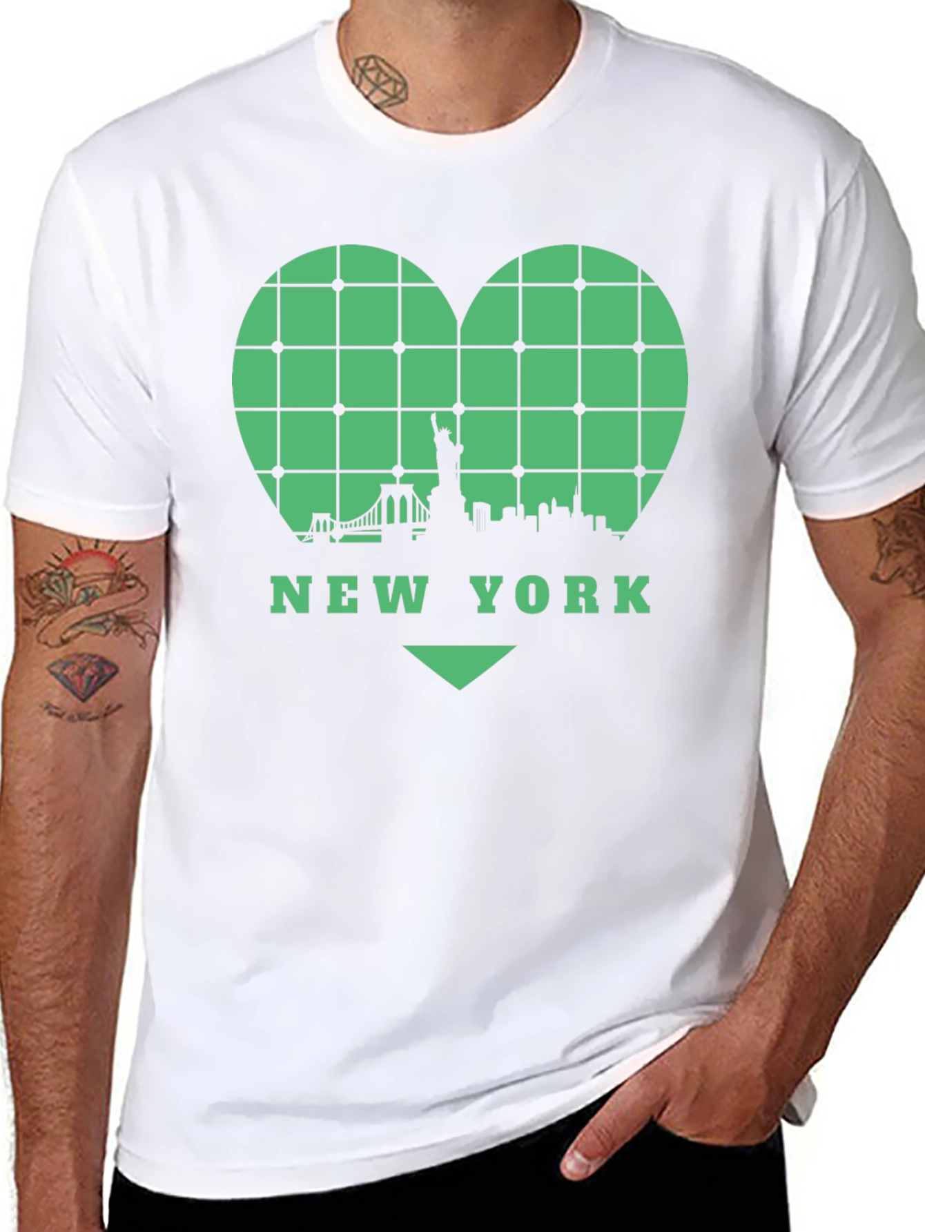 New York City Skyline Graphic Tee