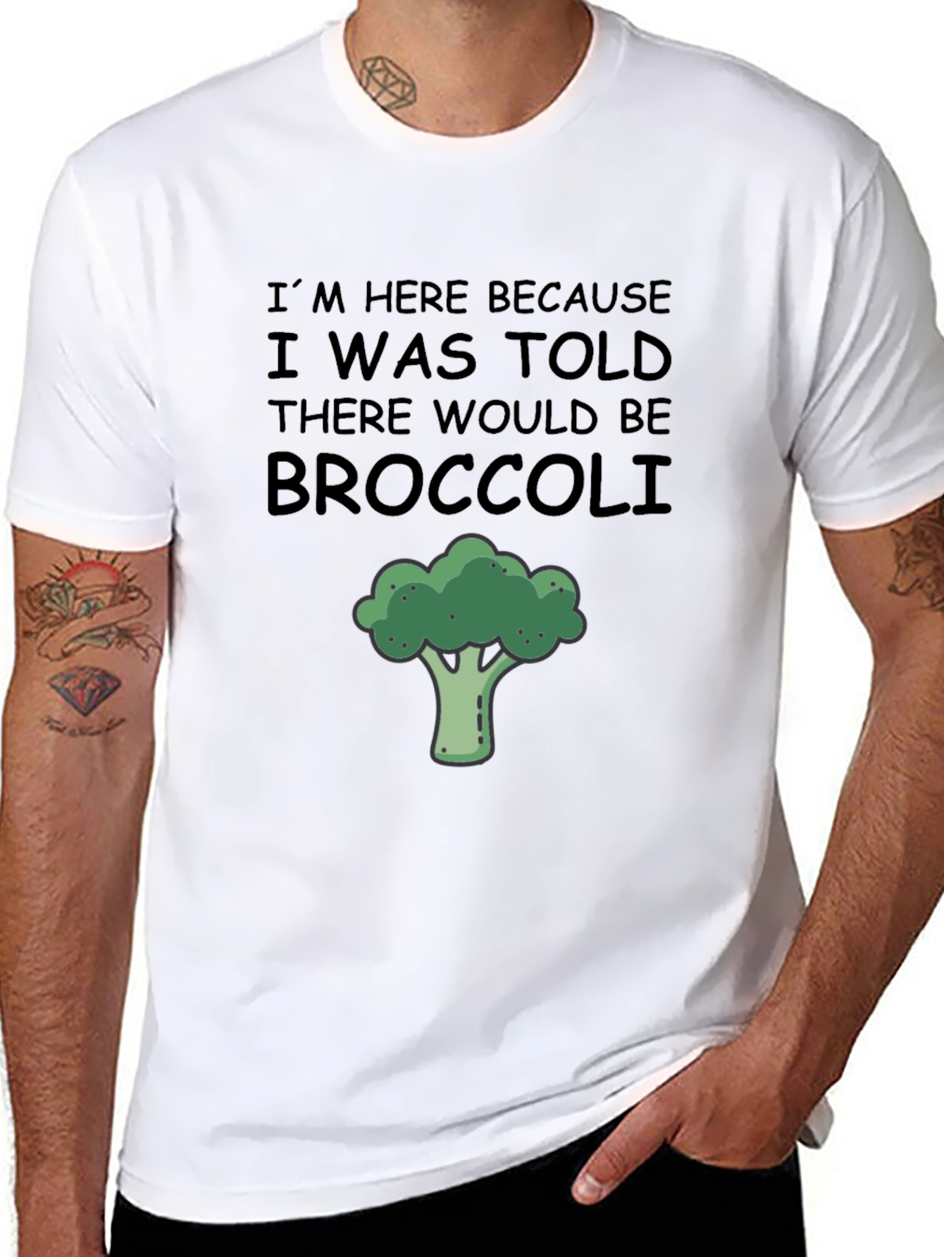 Broccoli T-Shirt - Funny Veggie Tee