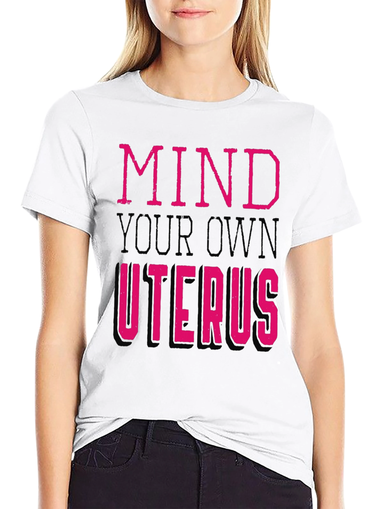 Mind Your Own Uterus Graphic Tee