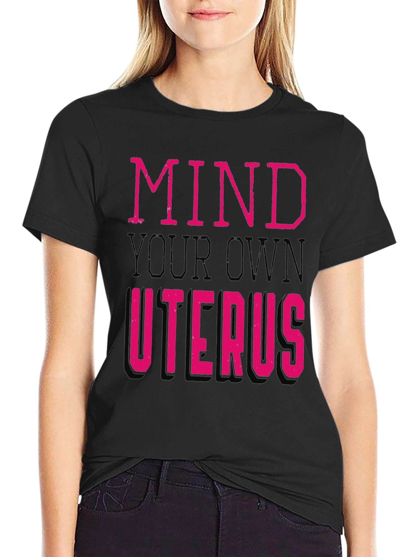Mind Your Own Uterus Graphic Tee