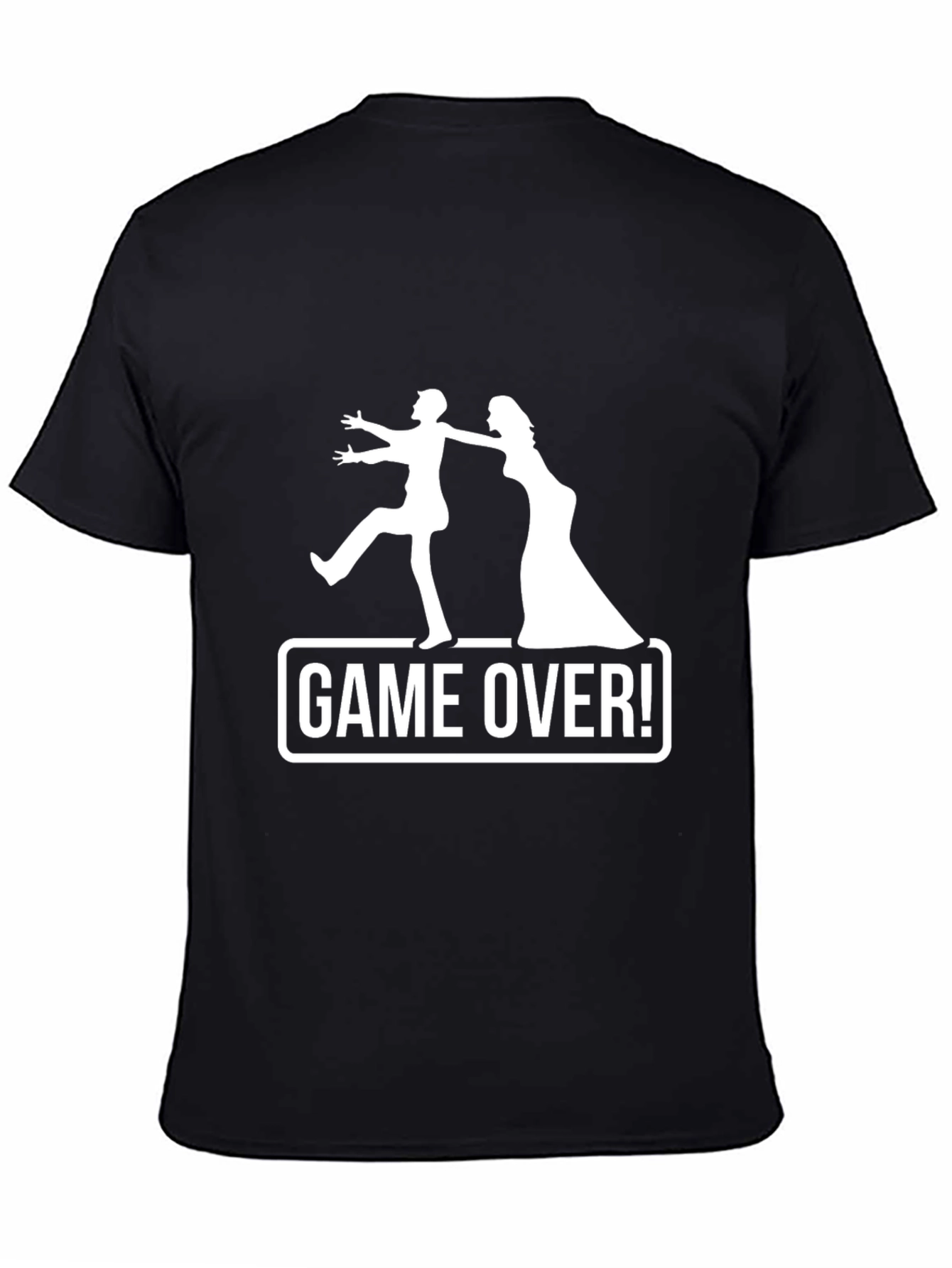Funny Game Over Wedding Groom T-Shirt