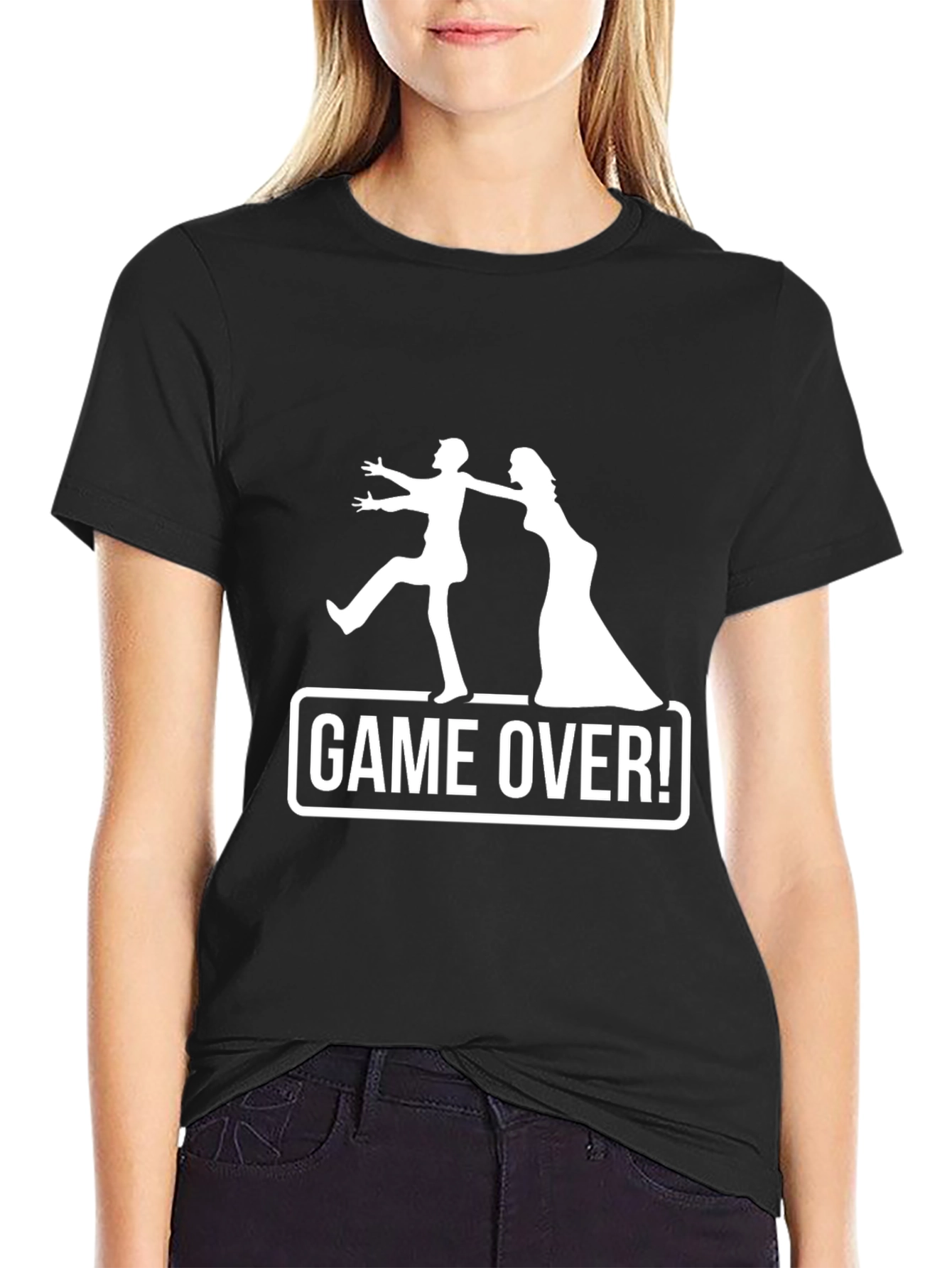 Funny Game Over Wedding Groom T-Shirt