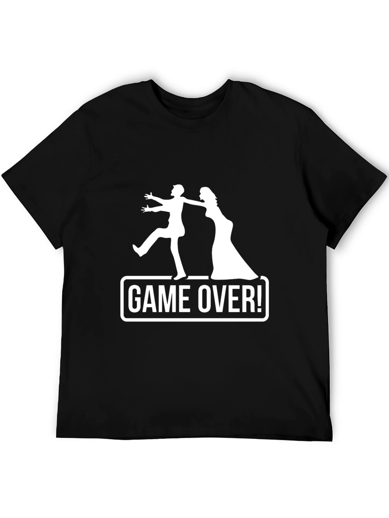 Funny Game Over Wedding Groom T-Shirt