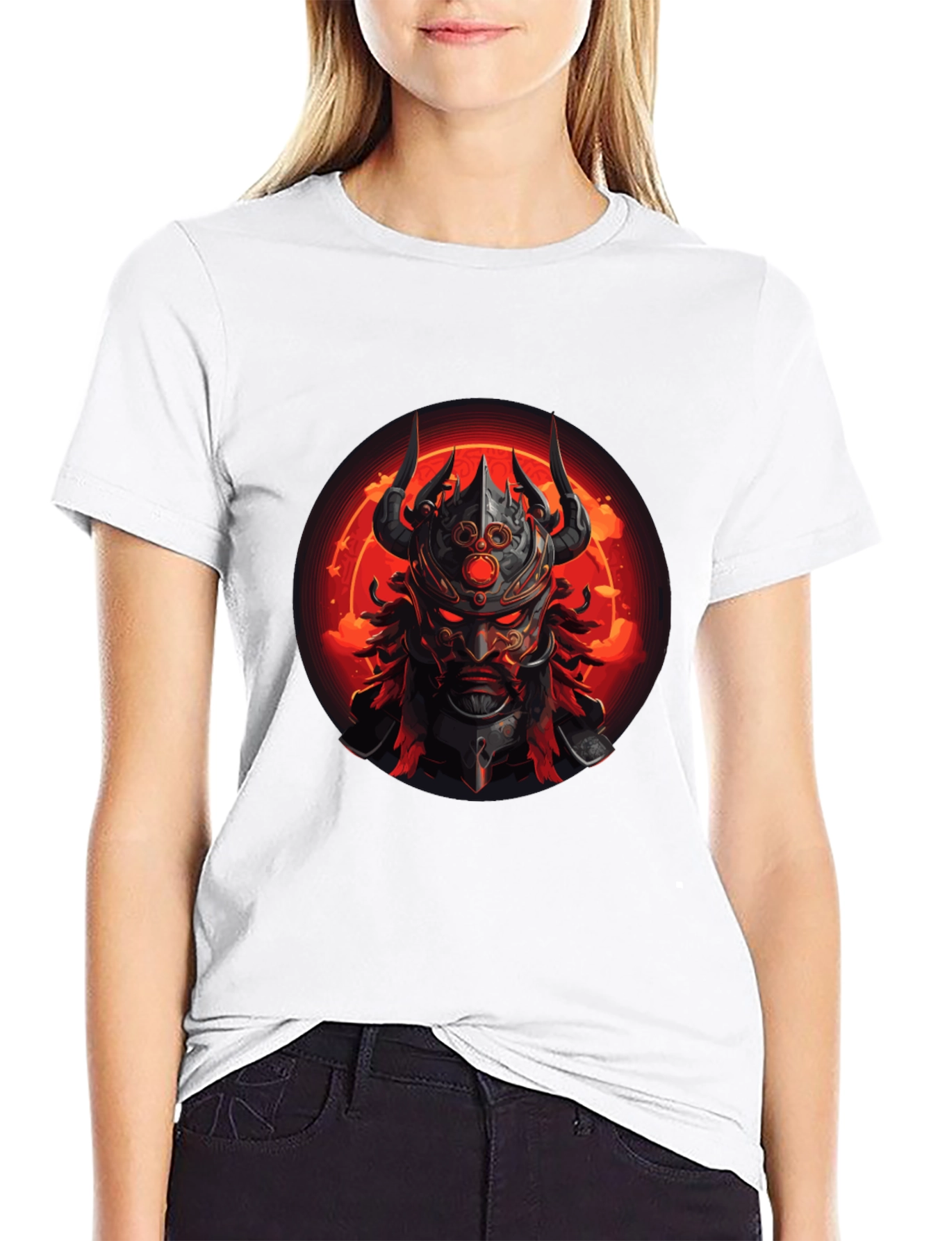 Warrior Graphic Tee - Mens Black T-Shirt
