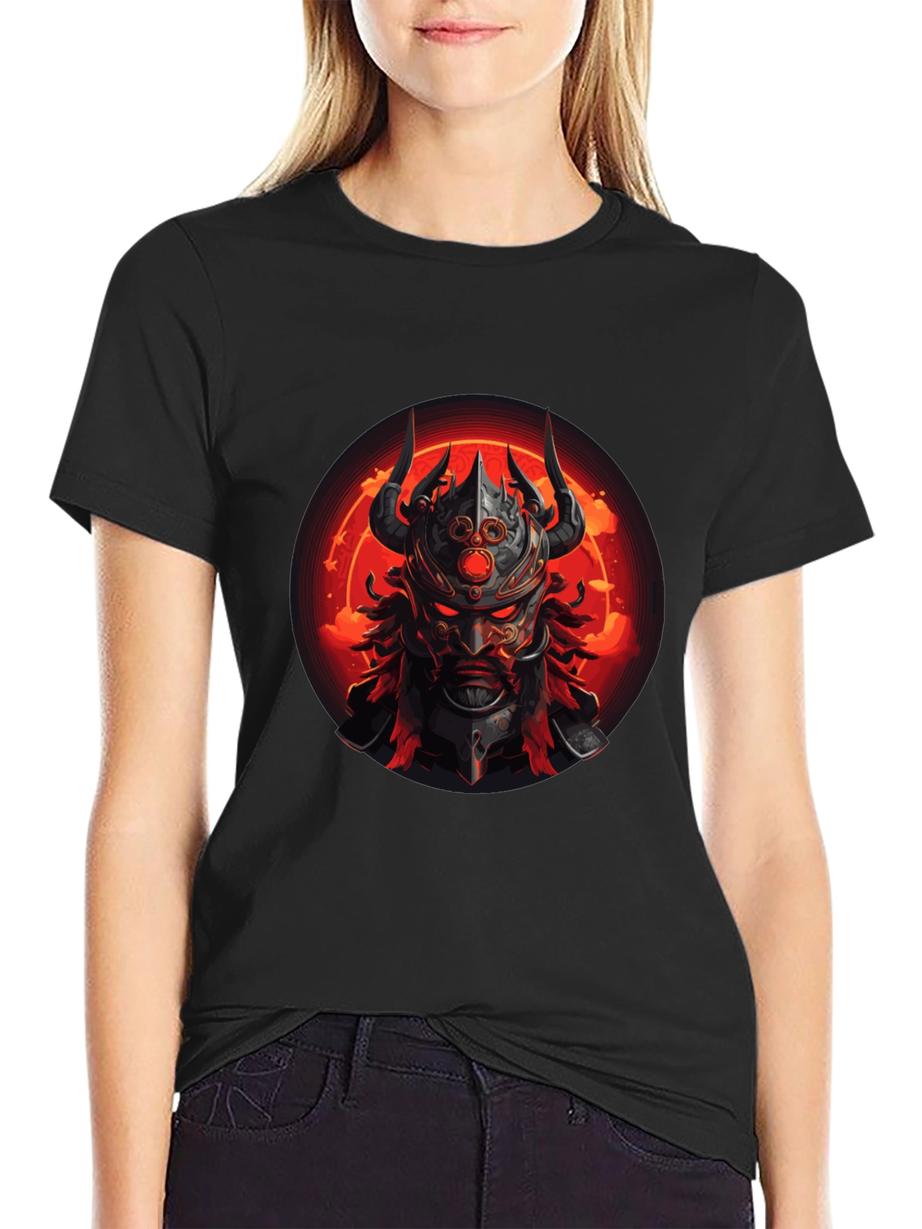 Warrior Graphic Tee - Mens Black T-Shirt