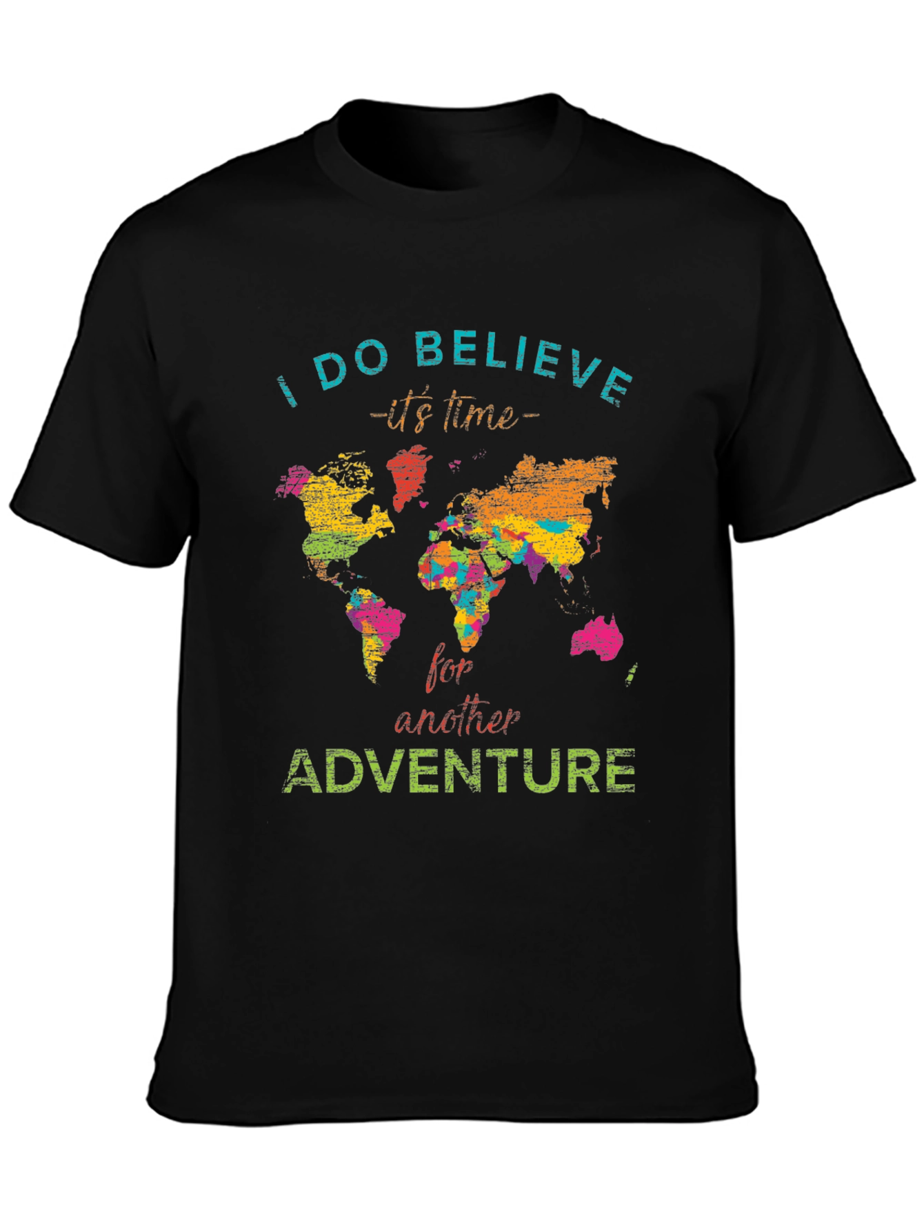 Adventure Time World Map Tee