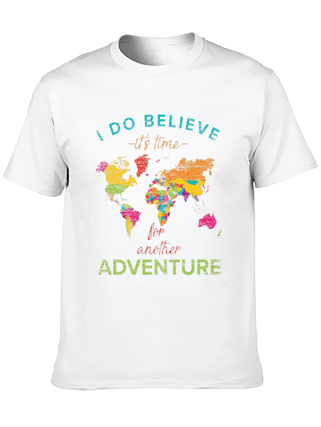 Adventure Time World Map Tee