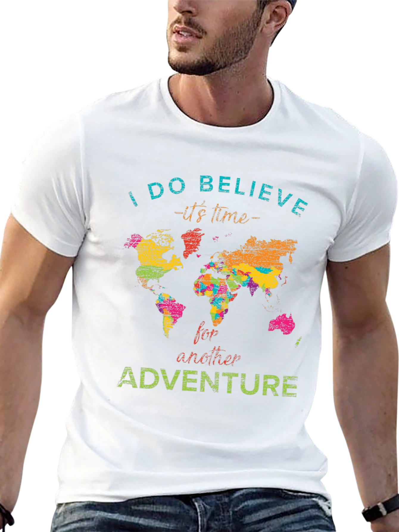 Adventure Time World Map Tee