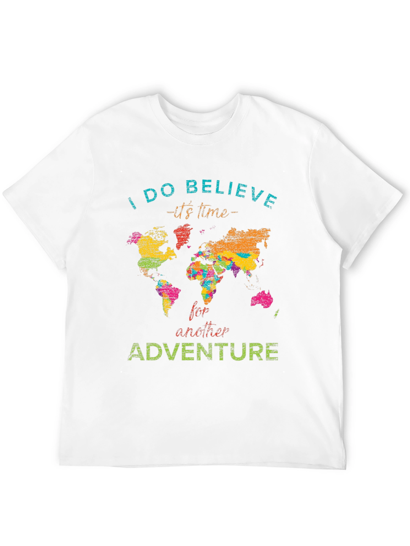 Adventure Time World Map Tee