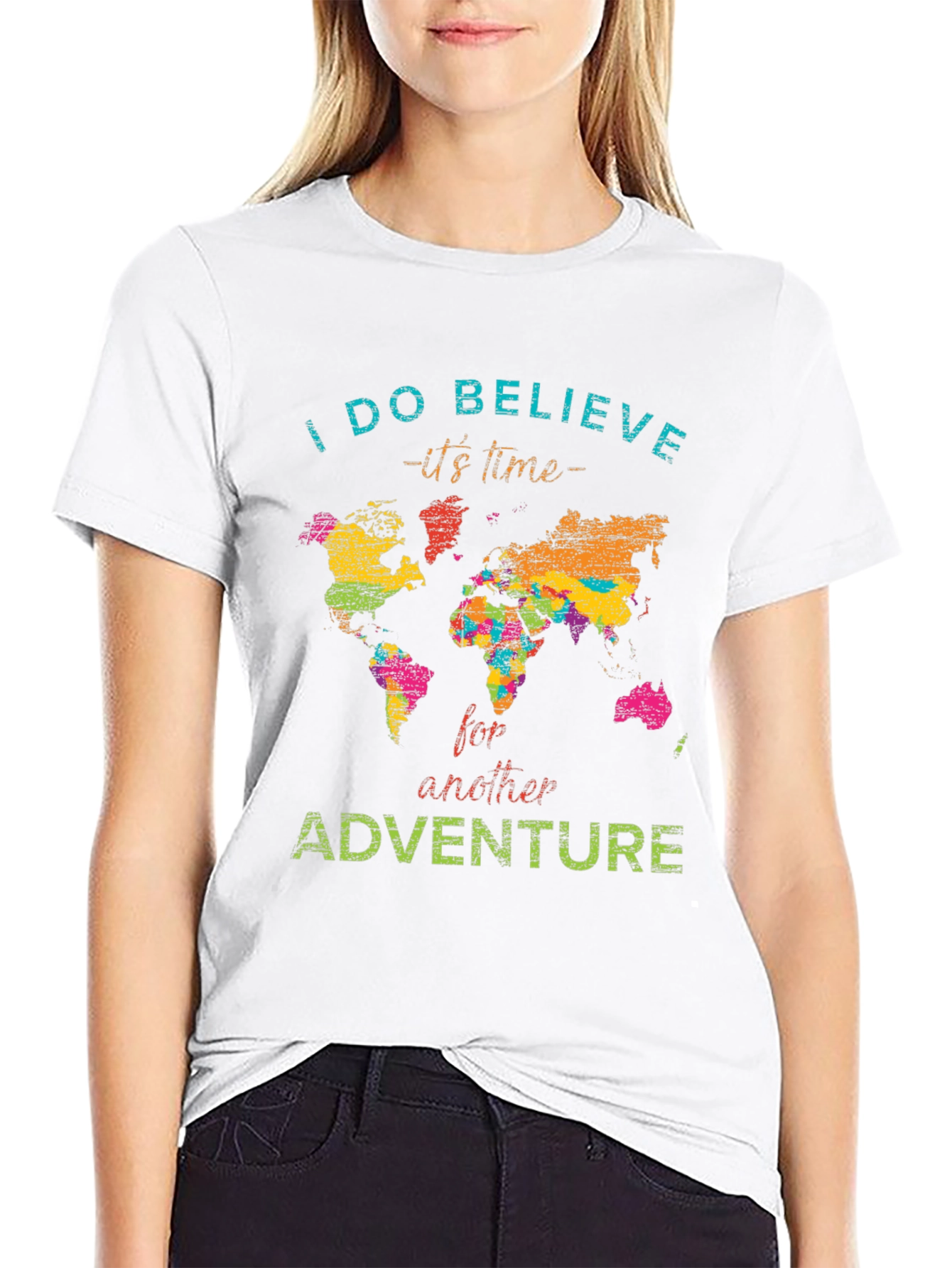 Adventure Time World Map Tee