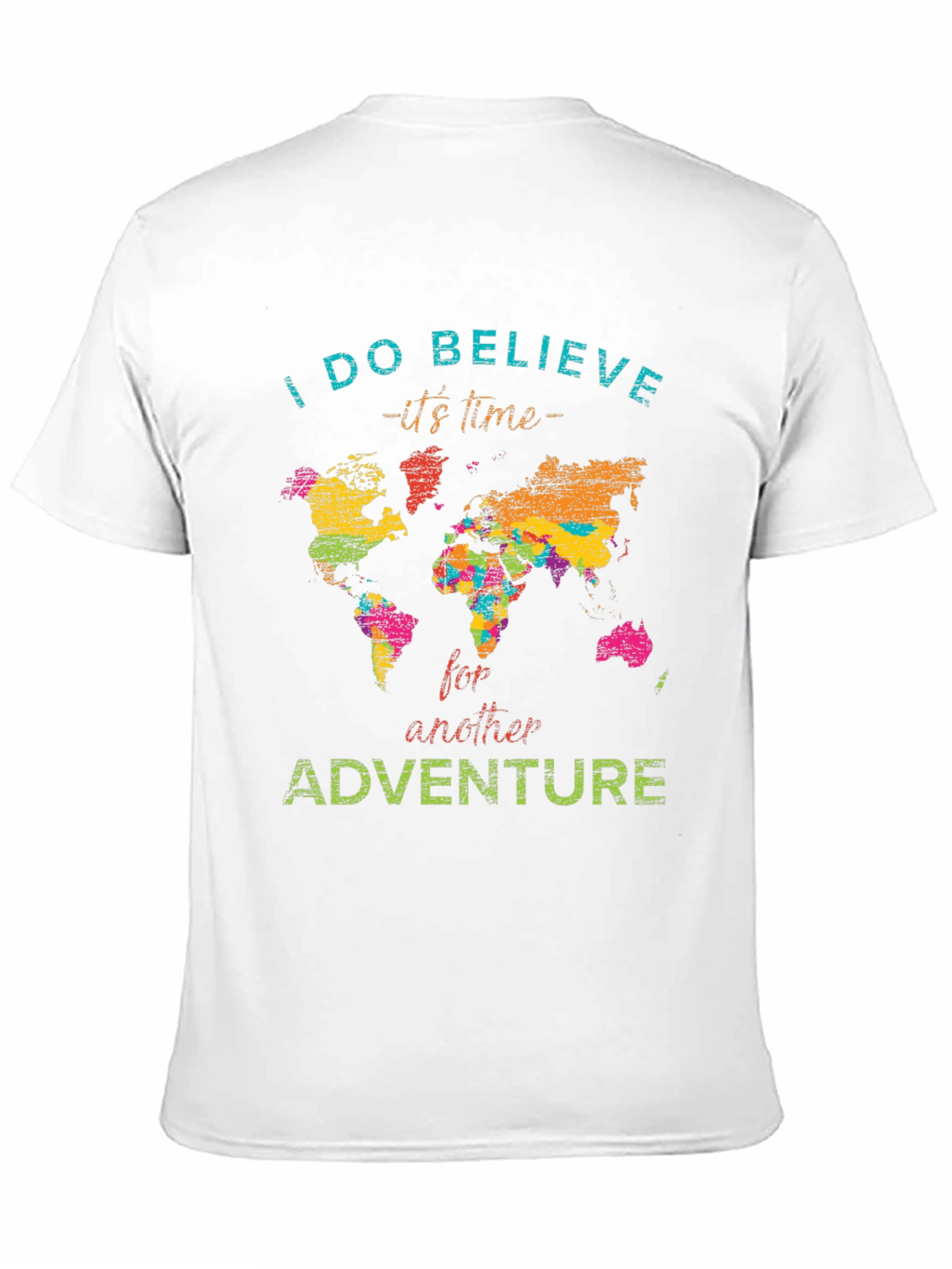 Adventure Time World Map Tee