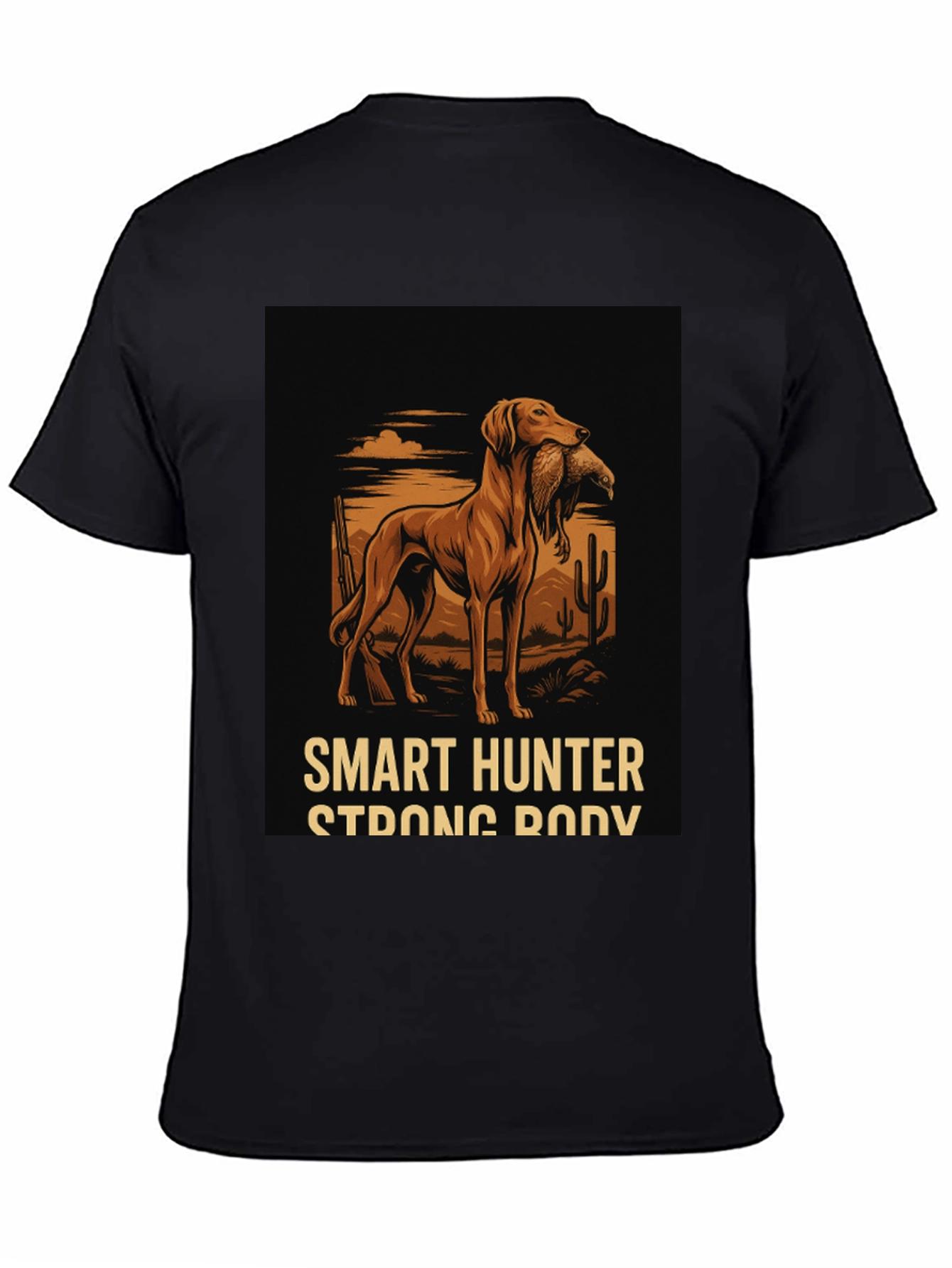 Smart Hunter Graphic Tee - Strong Body Design