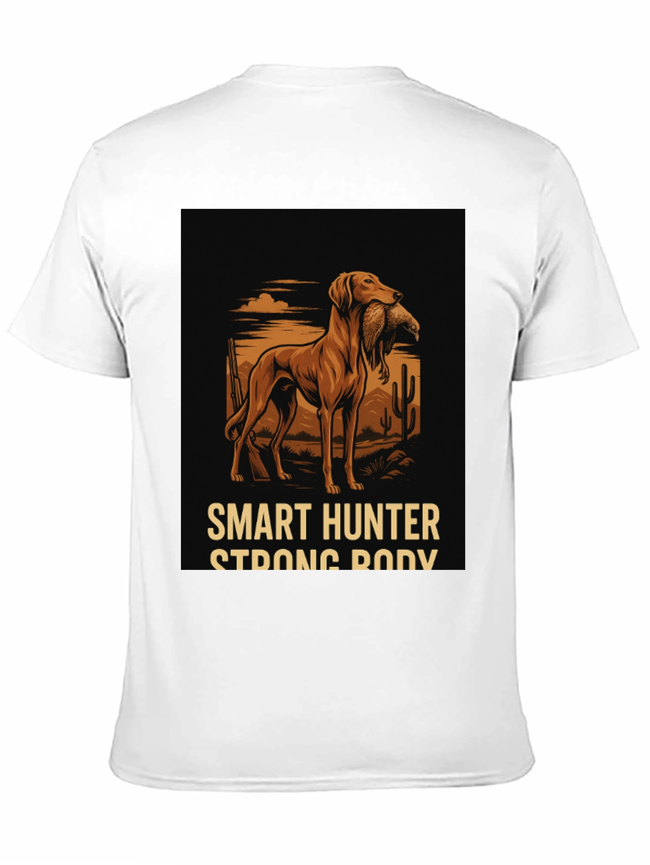 Smart Hunter Graphic Tee - Strong Body Design