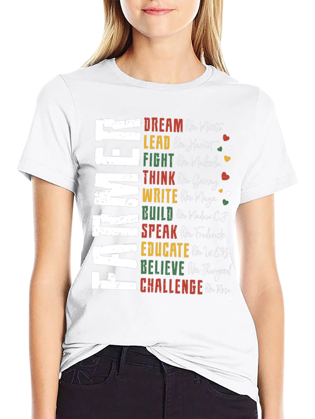 Farmer Dreamer T-Shirt: Inspirational Black History Tee