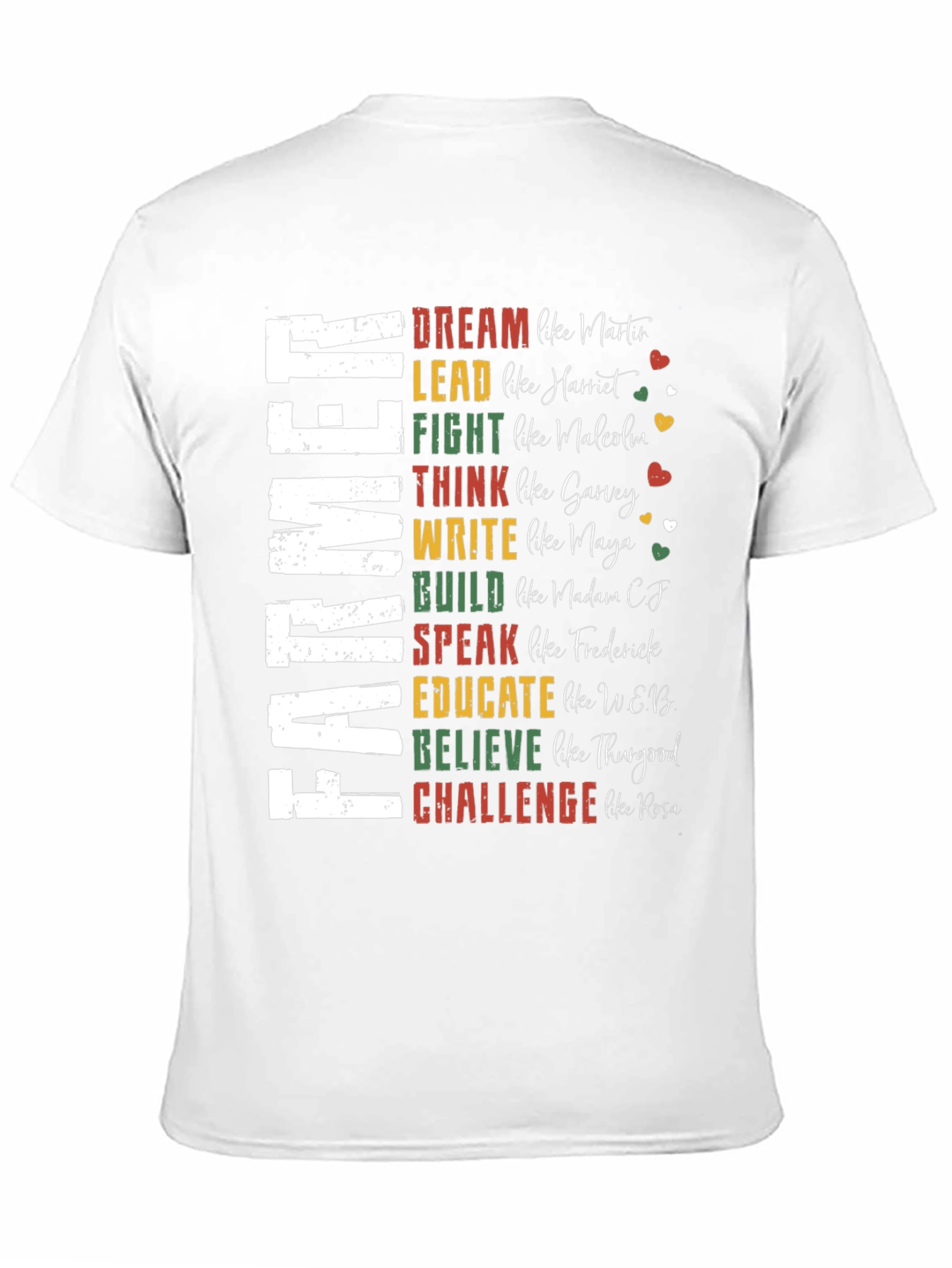 Farmer Dreamer T-Shirt: Inspirational Black History Tee