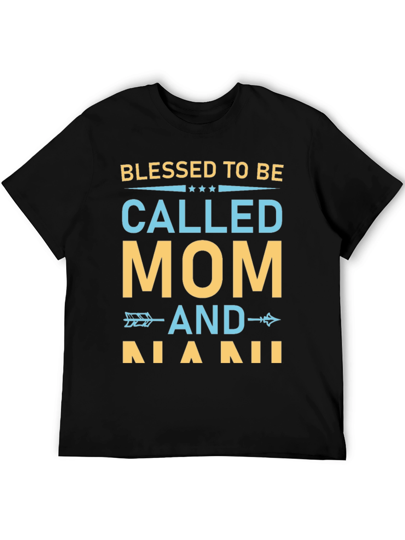 Blessed To Be Called Mom & Nana Graphic Tee