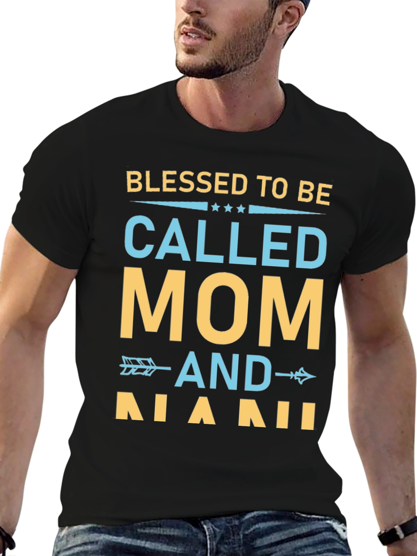 Blessed To Be Called Mom & Nana Graphic Tee