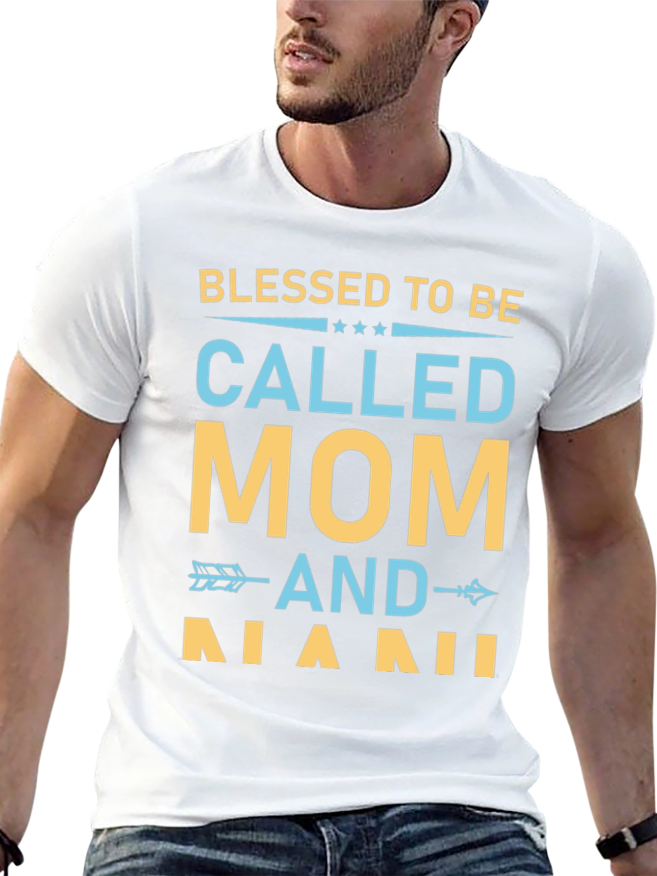 Blessed To Be Called Mom & Nana Graphic Tee