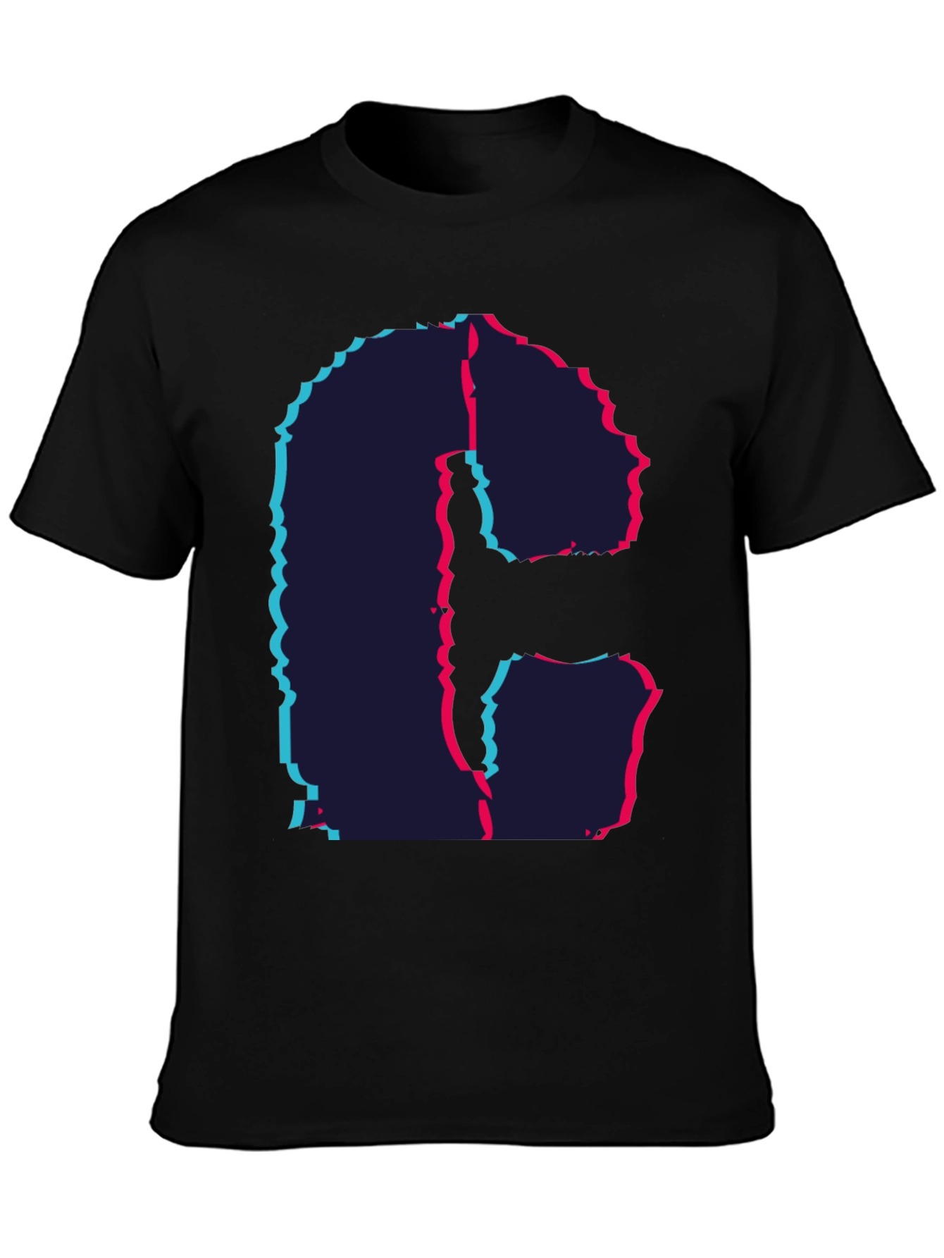 Abstract Initial C Graphic Tee - Modern Design