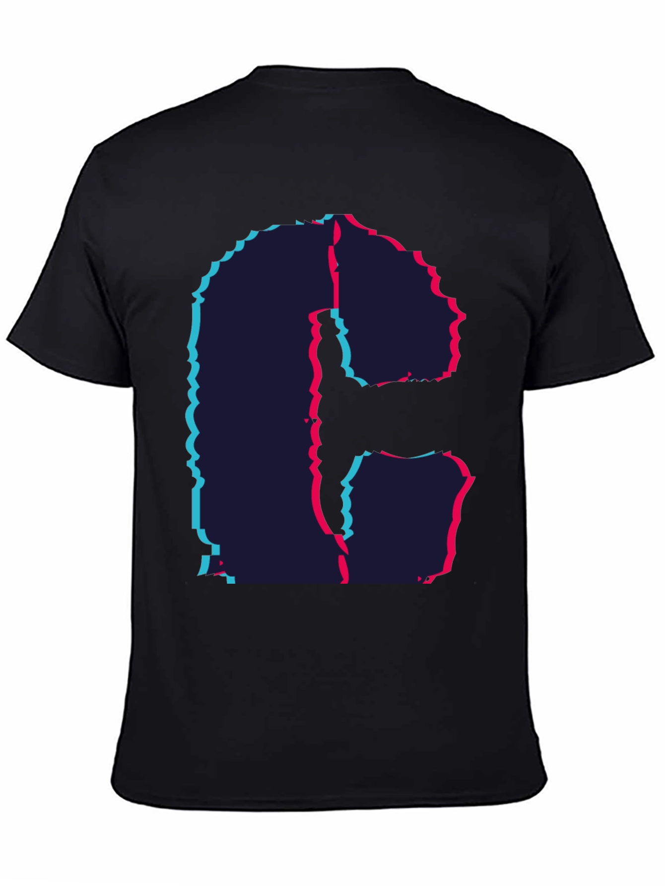 Abstract Initial C Graphic Tee - Modern Design