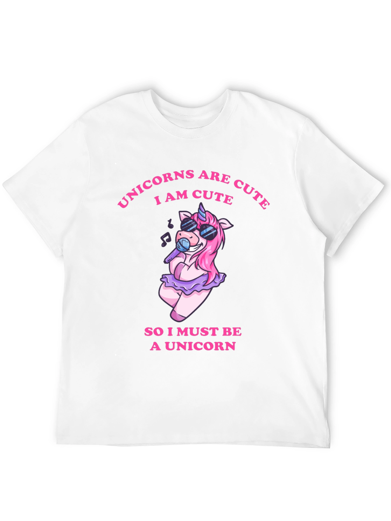 Unicorns Are Cute Graphic T-Shirt
