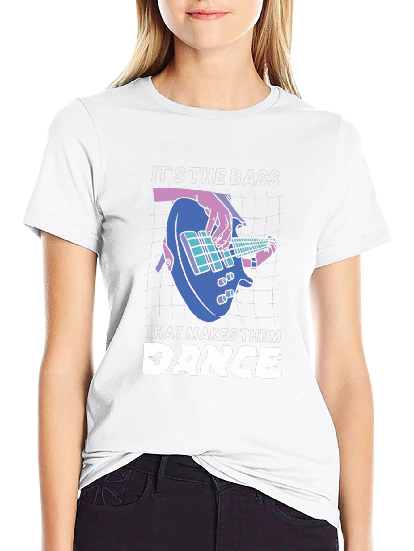Its the Bass That Makes Them Dance Graphic T-Shirt